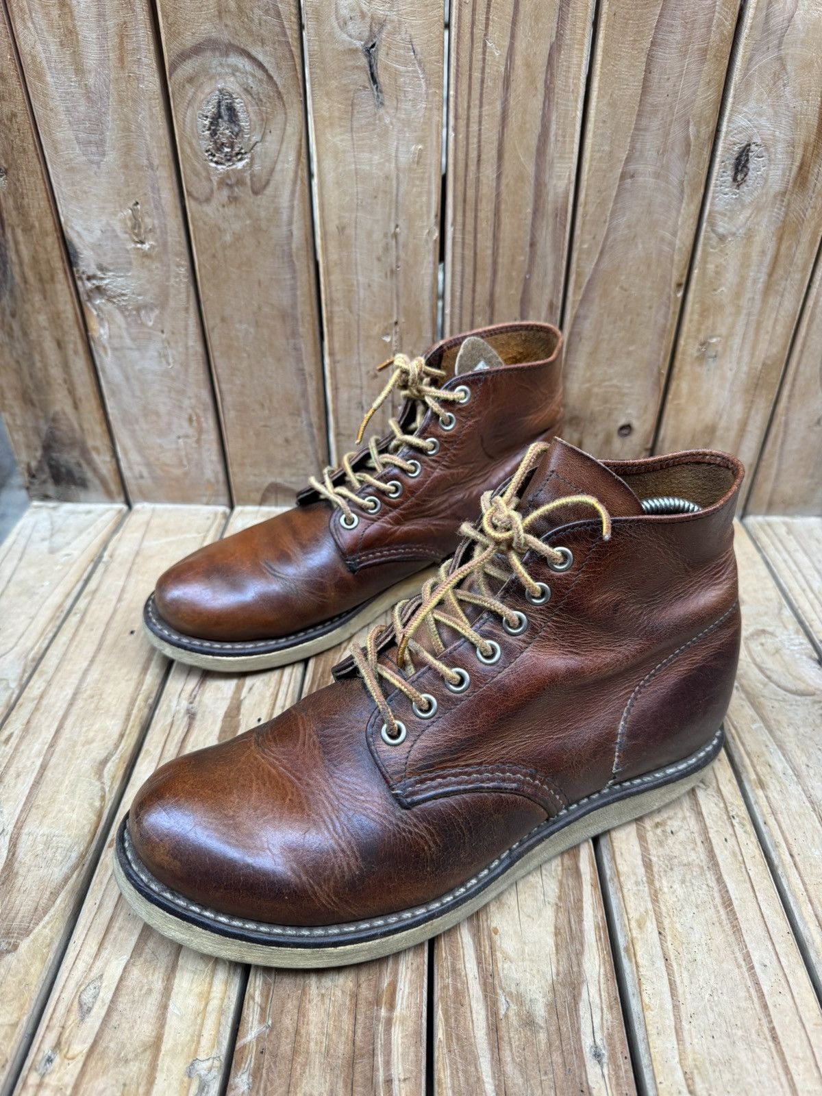 Red Wing Red Wing 9111 Chukka Brown leather boots EUR 39 UK 6 US 7 D Size US 7 / EU 40 - 1 Thumbnail