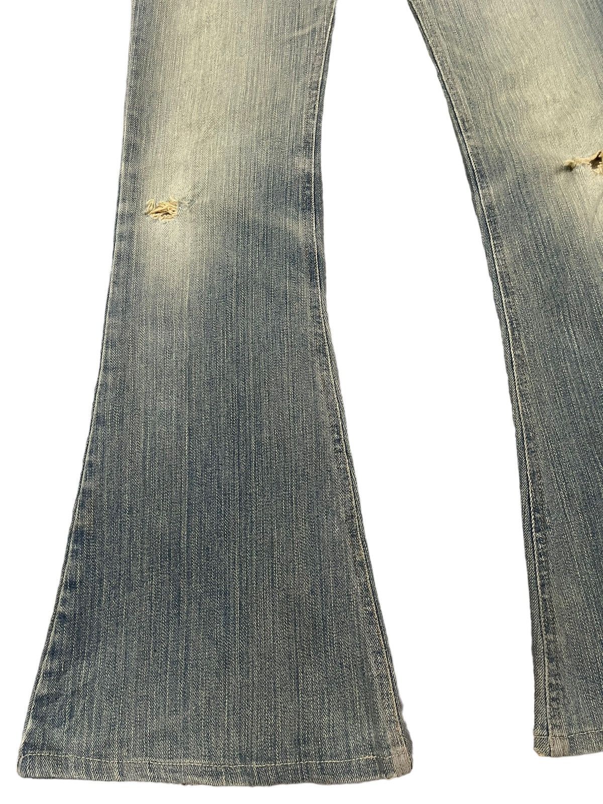 If Six Was Nine Vintage Japanese Brand Blue Wash Style Flare Jeans Size 26" / US 2 / IT 38 - 5 Thumbnail