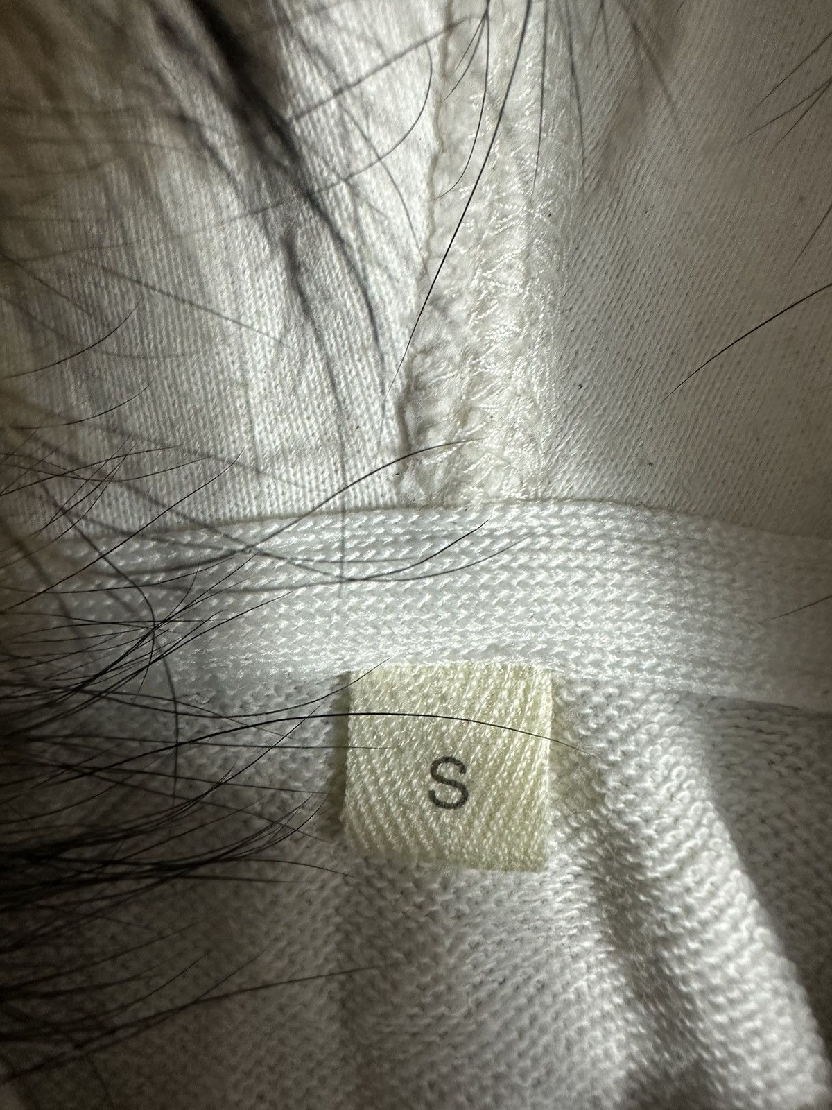20471120 WHITE COLOUR FUR ZIP HOODIE IF SIX WAS NINE LGB STYLE Size US M / EU 48-50 / 2 - 6 Thumbnail