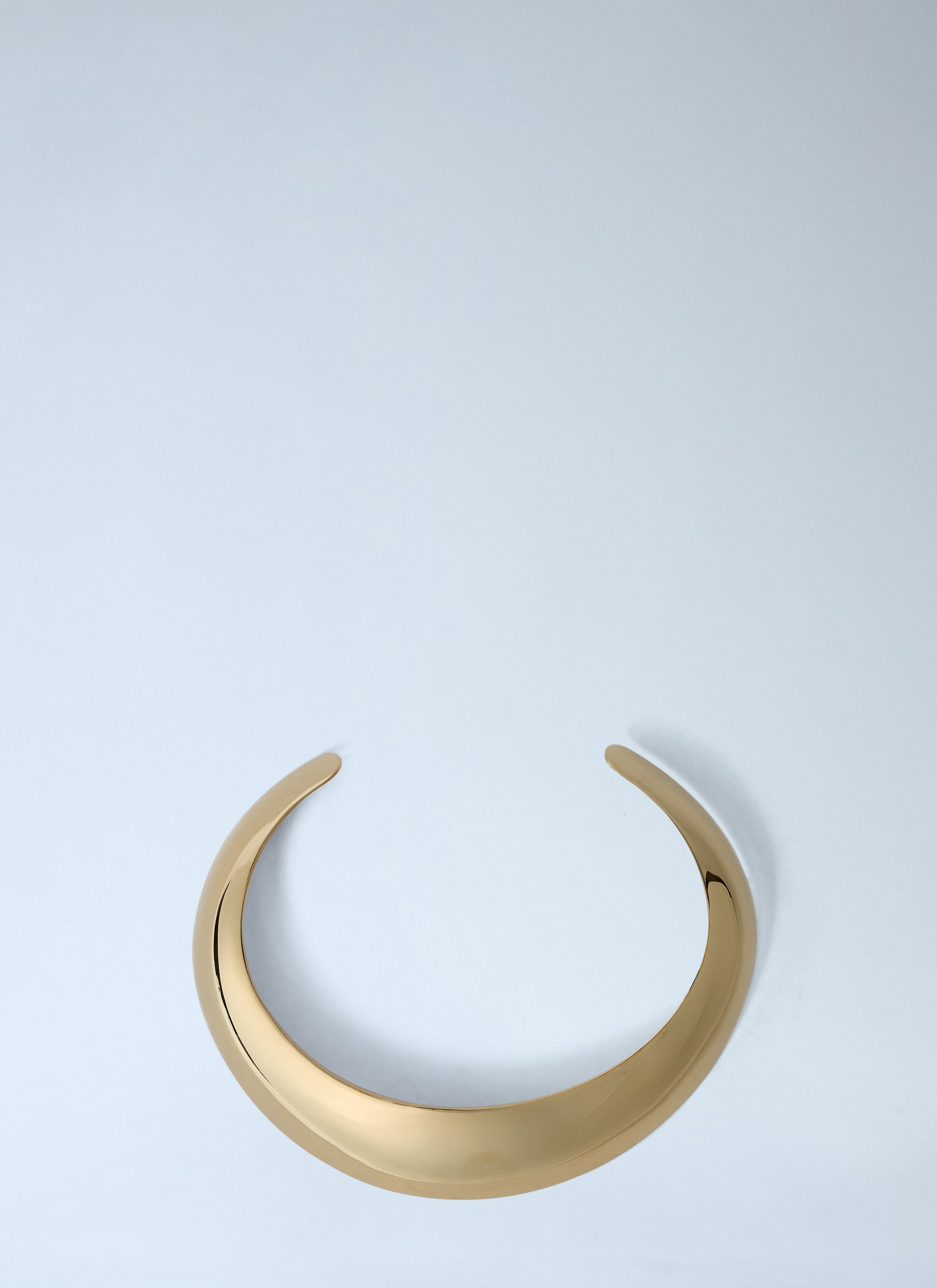 Saint Laurent Paris Polished Metal Cuff Bracelet Size ONE SIZE - 1 Thumbnail