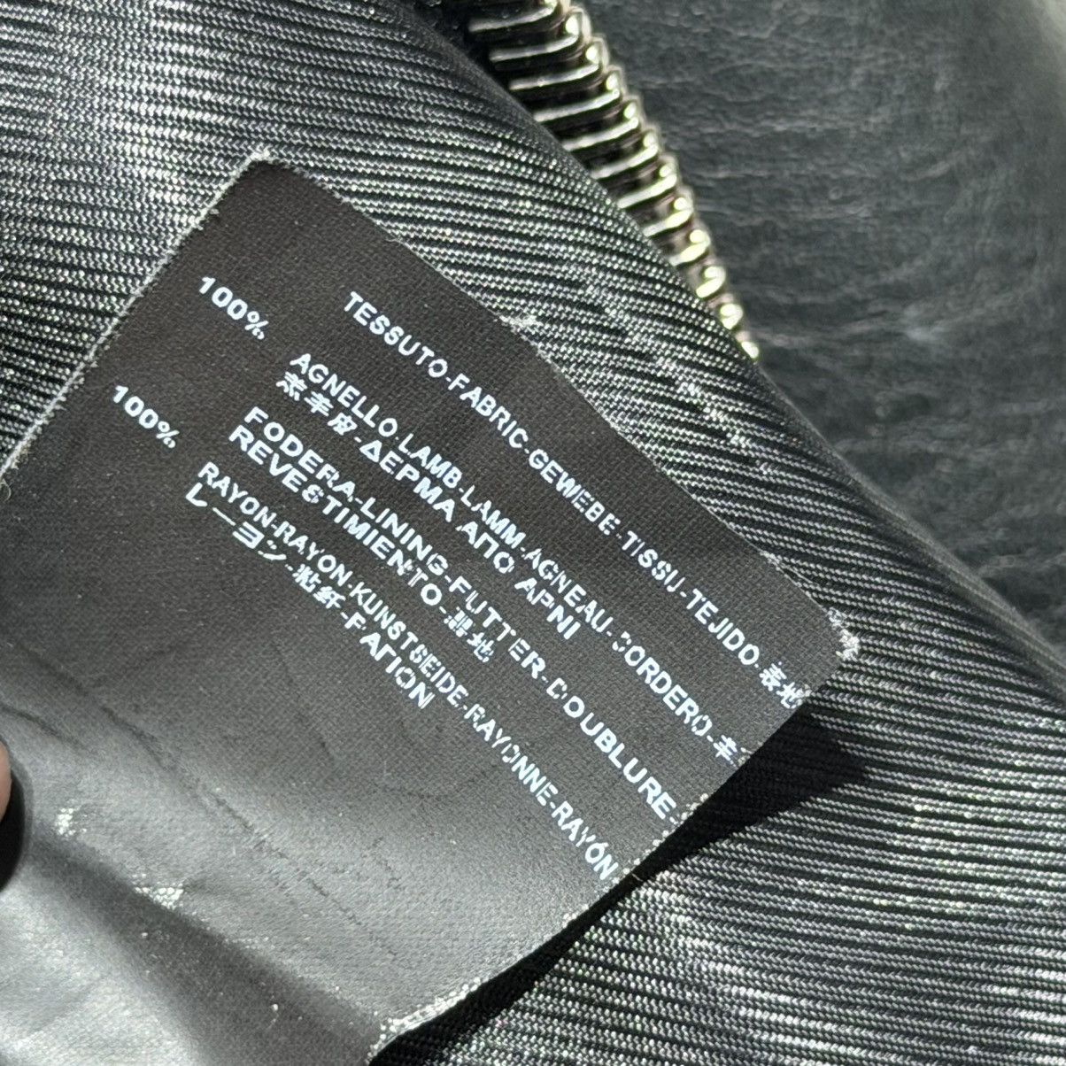 Balenciaga Balenciaga Lambskin Motorcycle Leather Jacket Size XS / US 0-2 / IT 36-38 - 8 Thumbnail