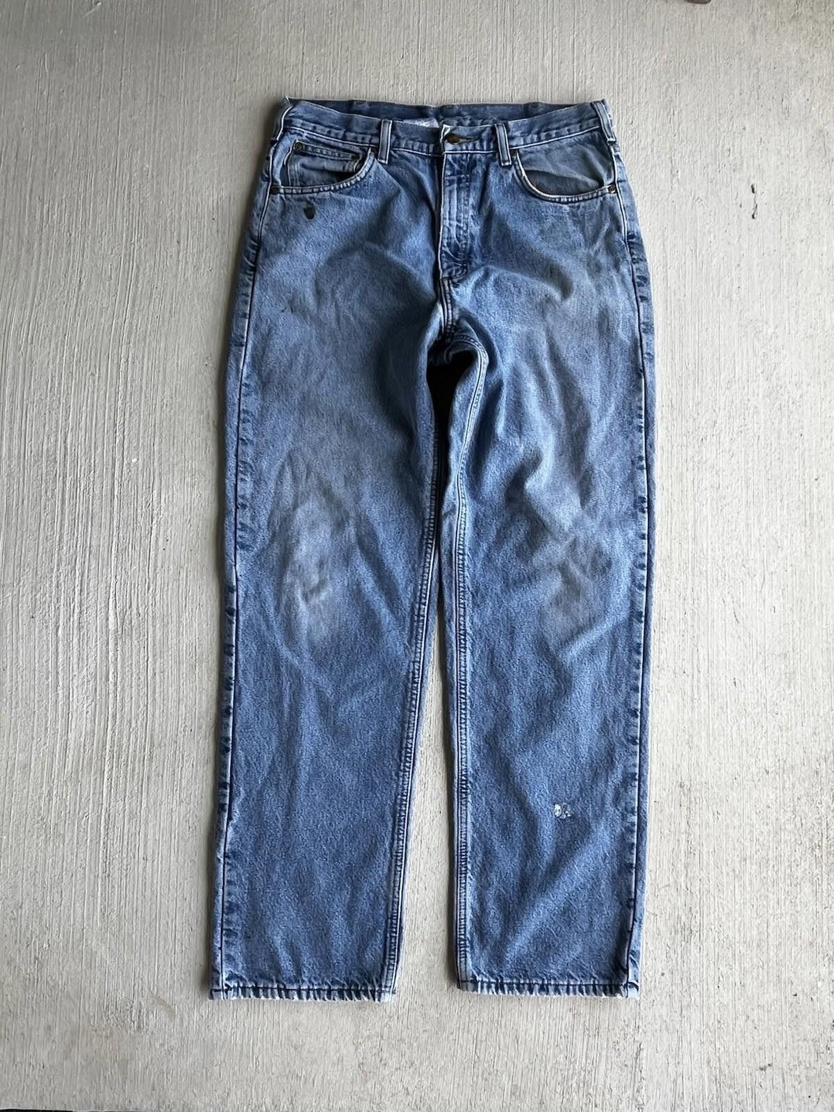 Carhartt Carhartt Blanket Lined Denim Pants Size 34x34 Size US 34 / EU 50 - 1 Thumbnail