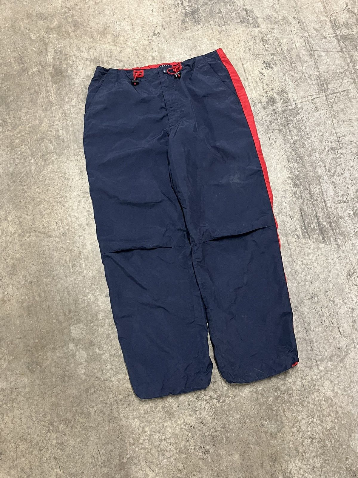 Tommy Hilfiger × Vintage Tommy Hilfiger vintage track pants baggy fit wide leg rare Size US 36 / EU 52 - 6 Thumbnail