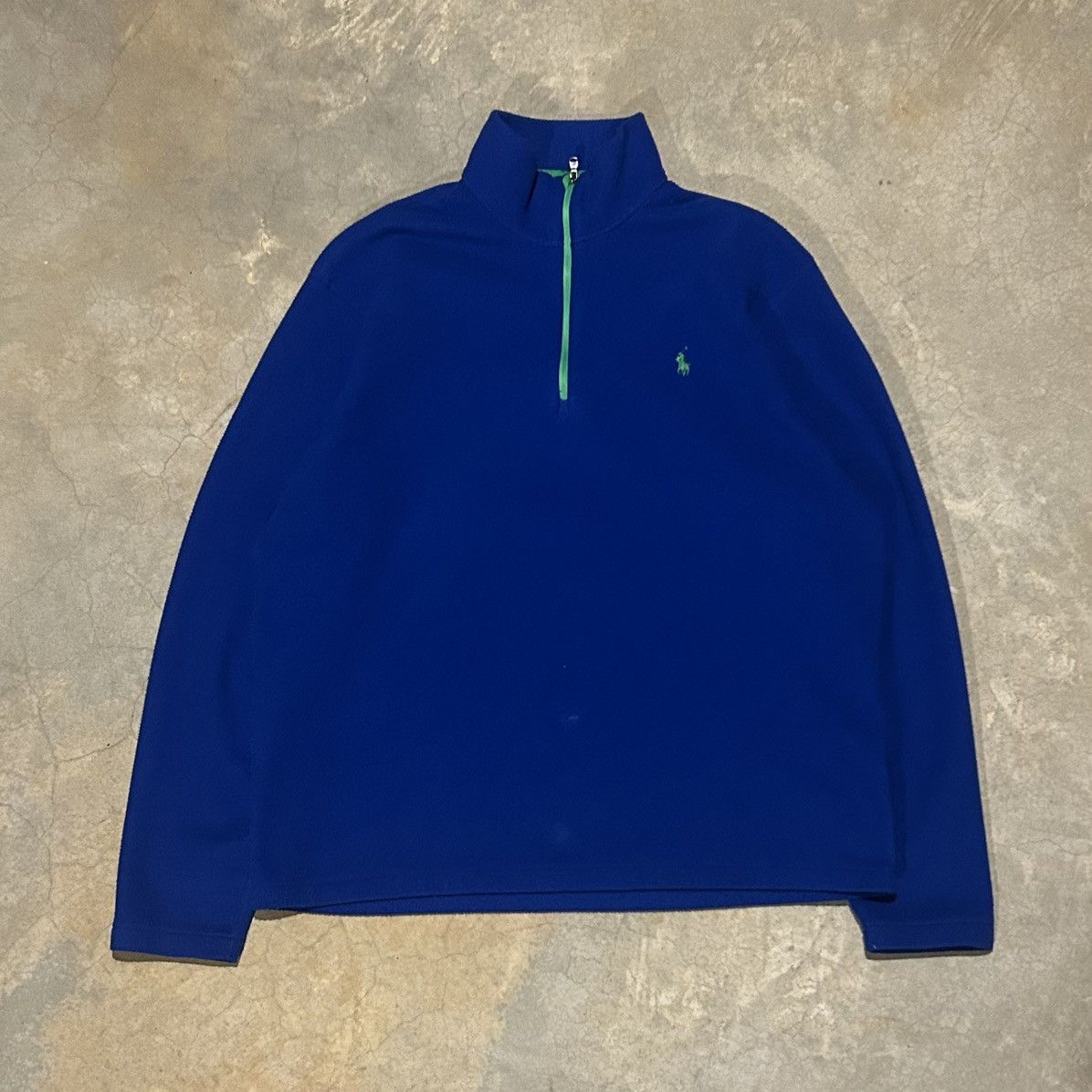 Polo Ralph Lauren × Ralph Lauren × Vintage Polo Ralph Lauren Performance Fleece Quarter Zip Pullover Size US L / EU 52-54 / 3 - 1 Thumbnail