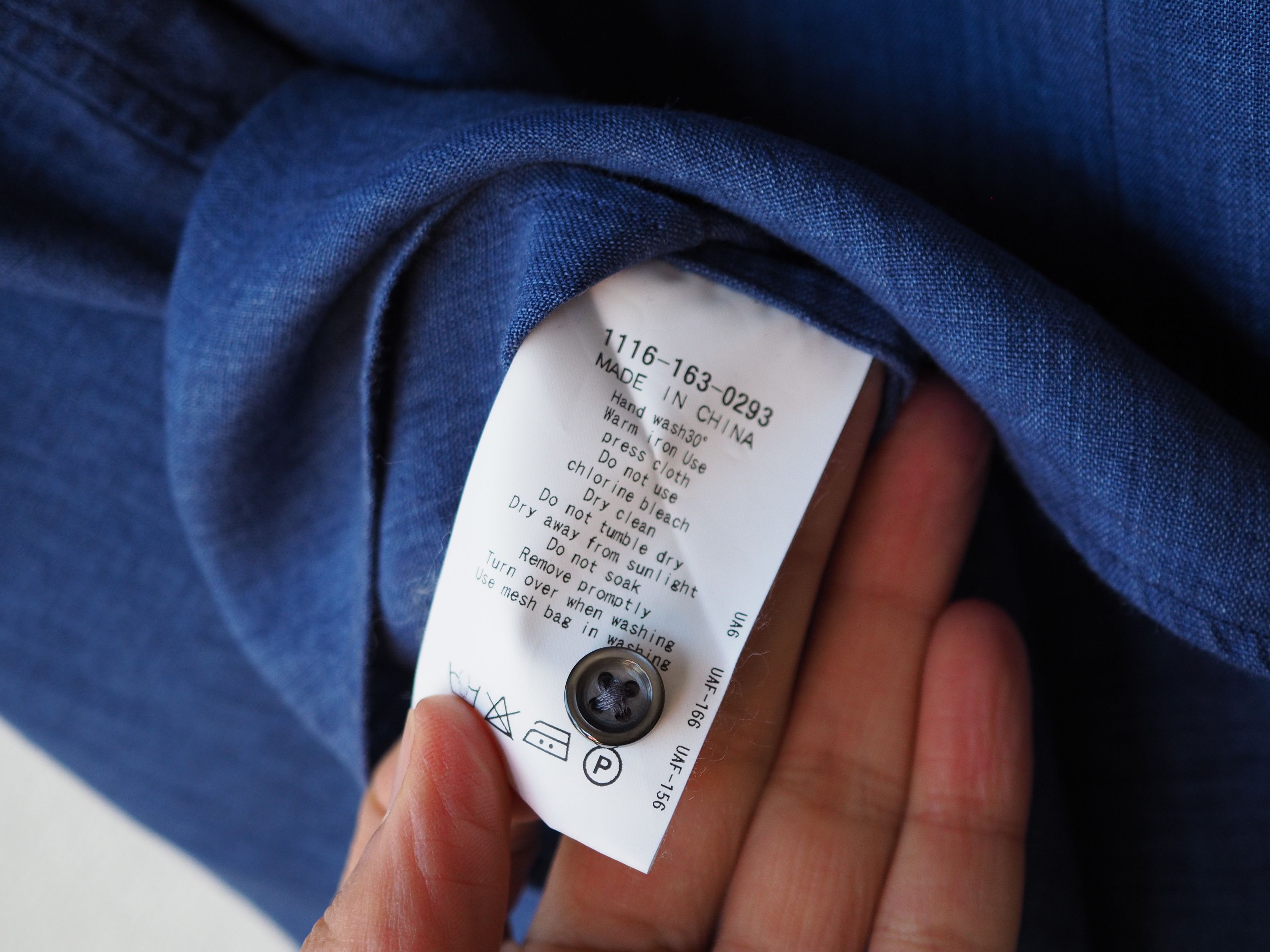 United Arrows Linen Button Up in Cobalt Blue Size US S / EU 44-46 / 1 - 5 Thumbnail
