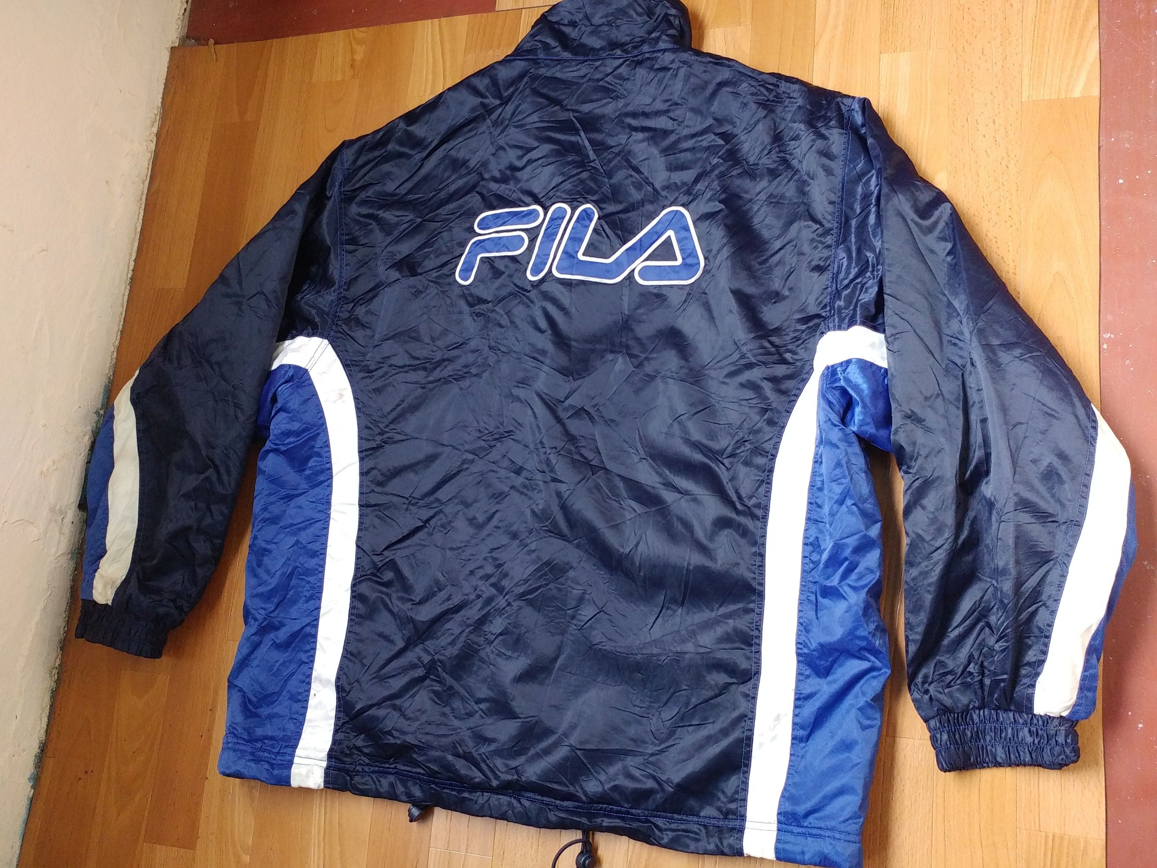 Fila FILA jacket, blue, vintage, 90s hip hop windbreaker size XL Size US XL / EU 56 / 4 - 6 Thumbnail