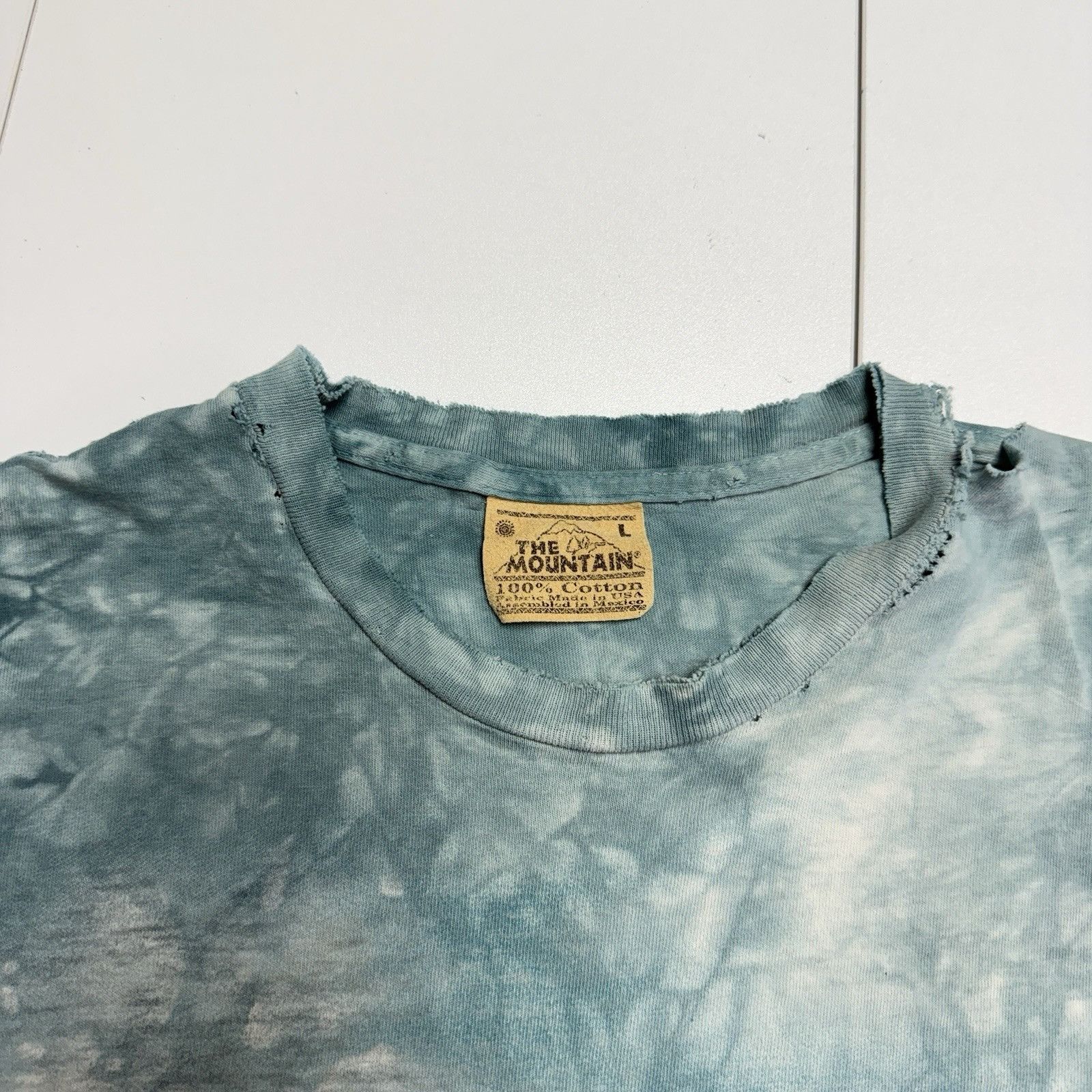 The Mountain Vintage 90s Sea Turtle Graphic T Shirt NY Aquarium Mountain Size US L / EU 52-54 / 3 - 3 Thumbnail