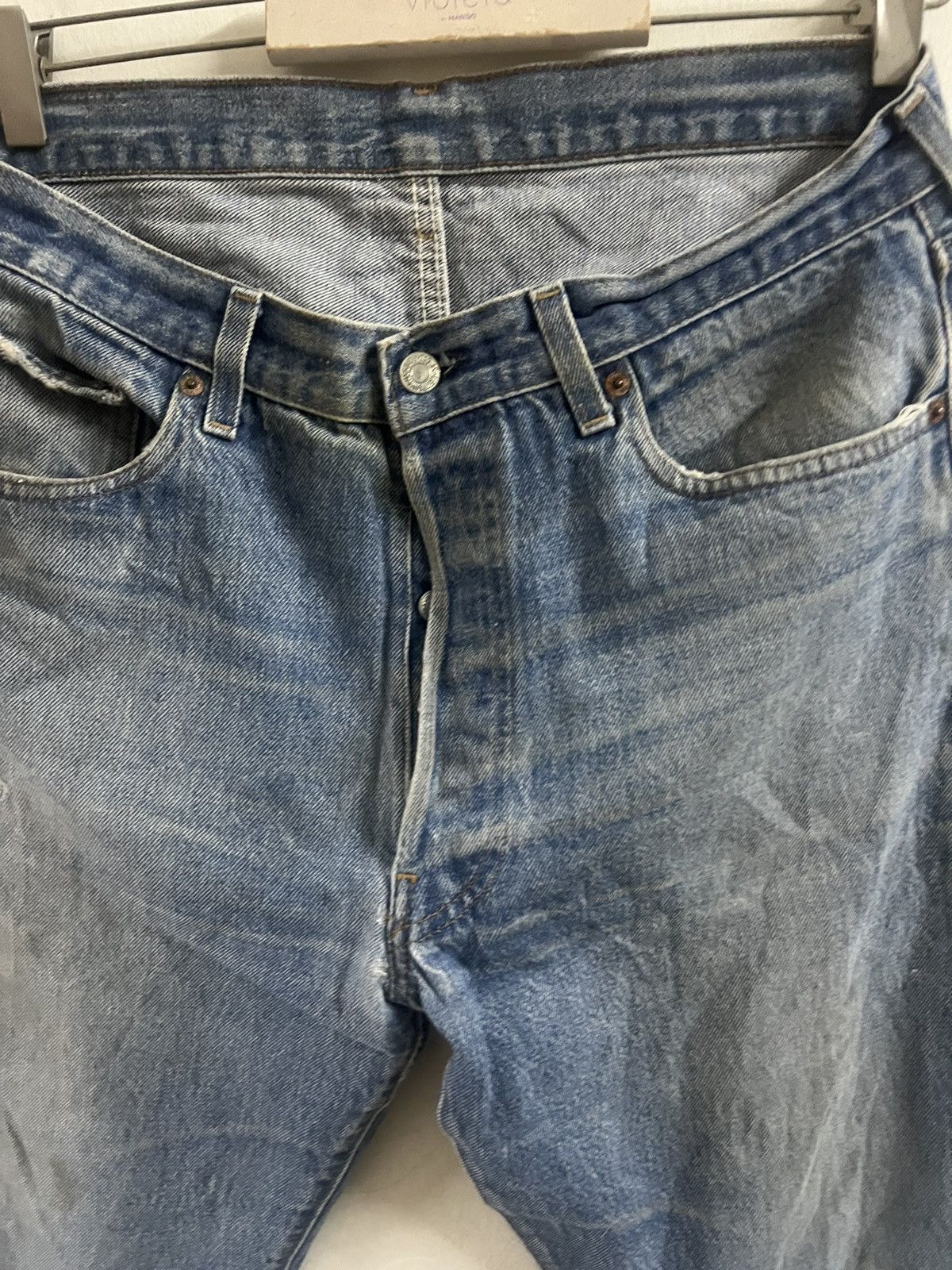 Japanese Brand × Levi's Vintage Clothing VINTAGE 501 DISTRESSED DENIM PANT Size US 32 / EU 48 - 5 Thumbnail