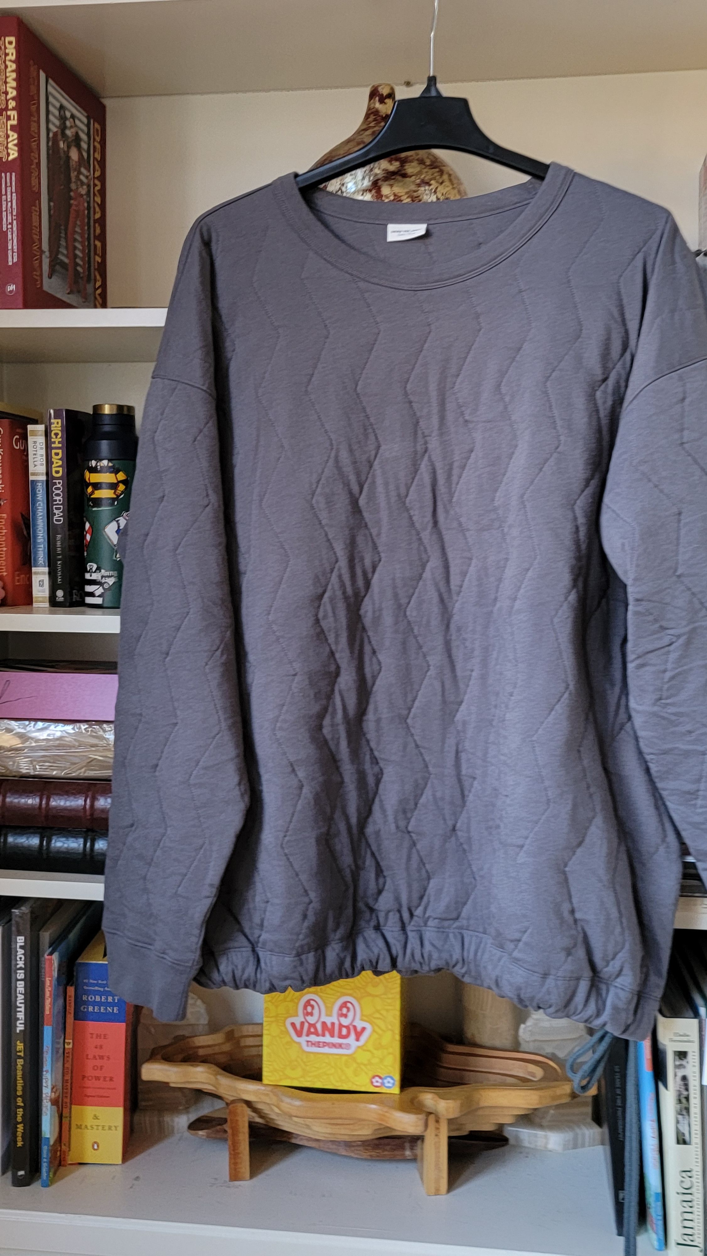 Dries Van Noten Dries van Noten Grey Pattern Sweatshirt Xl Size US XL / EU 56 / 4 - 2 Thumbnail