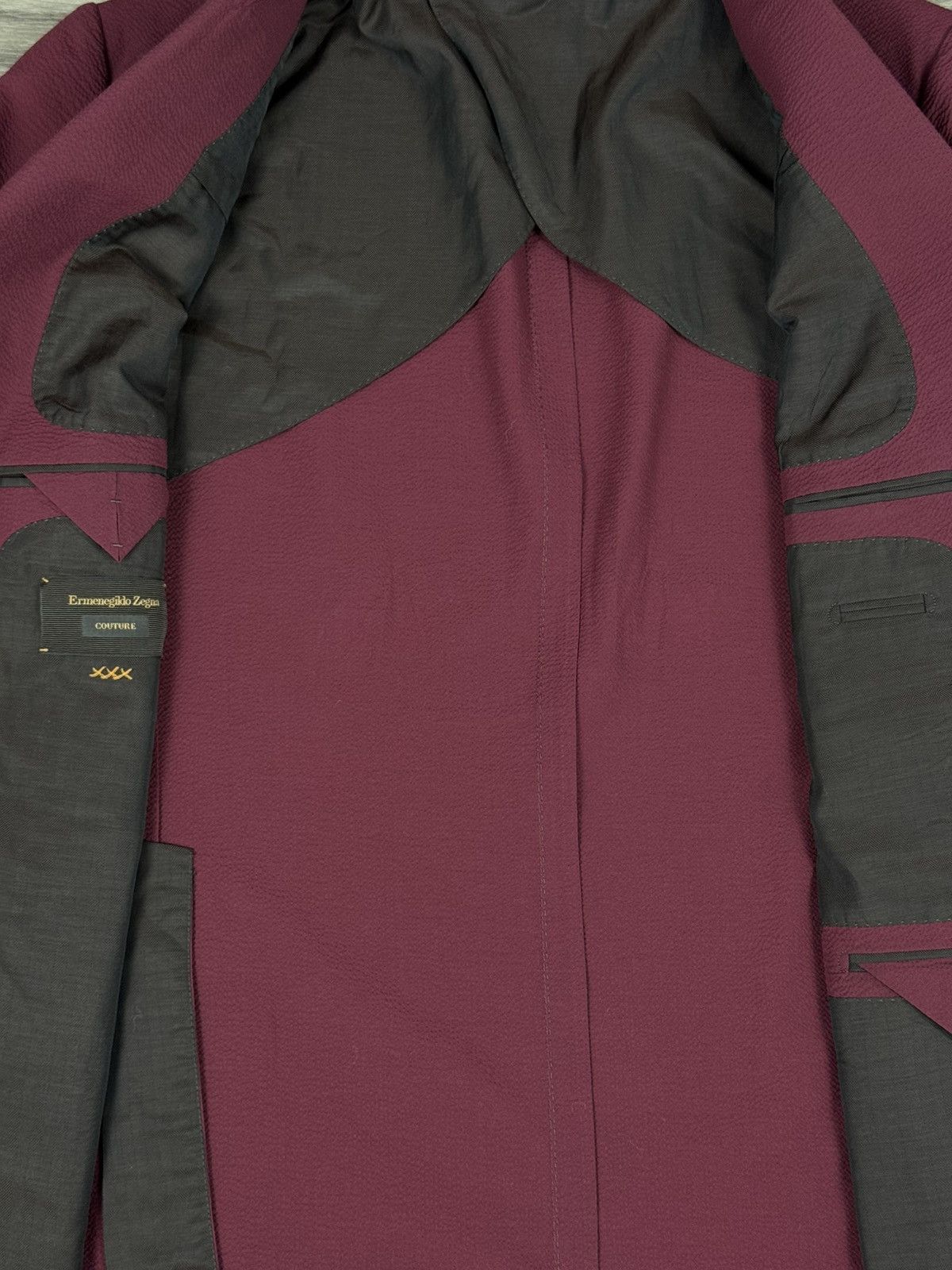 Ermenegildo Zegna Ermenegildo Zegna Napoli Couture Men’s Silk Blend Blazer Size 42S - 18 Thumbnail