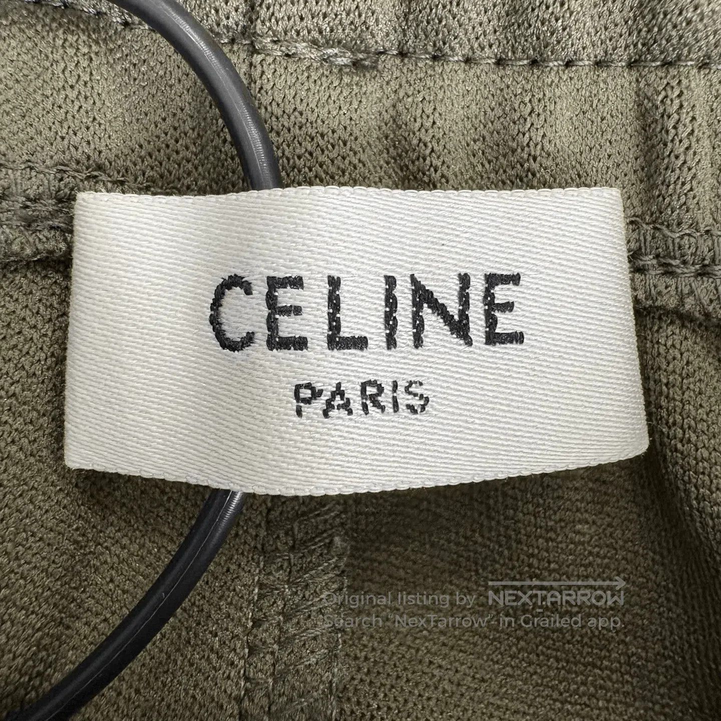 Celine Celine Men's Green Straight. Size US 38 / EU 54 - 3 Thumbnail