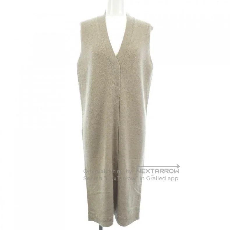 Hermes Hermes Sleeveless vest cashmere dress Size S / US 4 / IT 40 - 1 Thumbnail