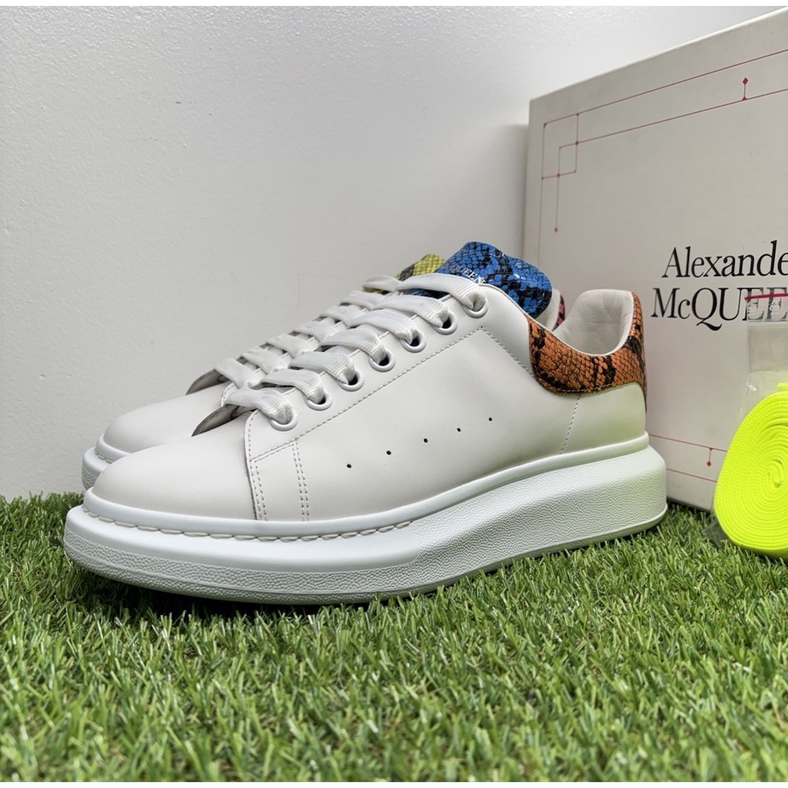 Alexander McQueen Oversized White Snake