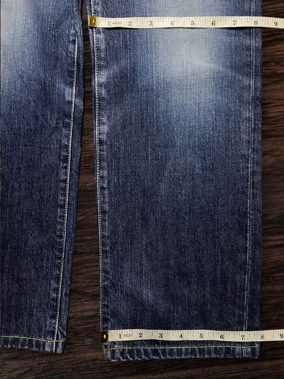 Levi's Vintage Levis Faded Wash Distressed Staright Jeans Size US 31 - 16 Thumbnail