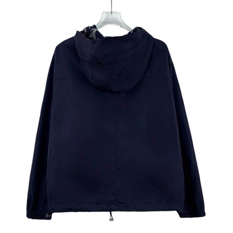 Louis Vuitton Louis Vuitton 25 dark blue logo full print hooded drawstri Size XS / US 0-2 / IT 36-38 - 4 Thumbnail