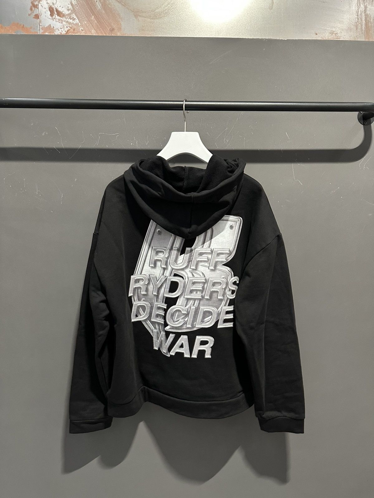 Who Decides War Who decides war Ruff Ryders hooded sweatshirt Size US L / EU 52-54 / 3 - 6 Thumbnail