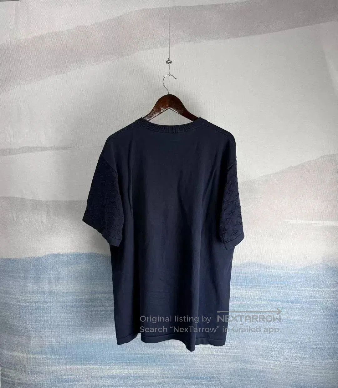 Louis Vuitton Louis Vuitton Dark Blue Arm Print Knit XXL. Size US XXL / EU 58 / 5 - 3 Thumbnail