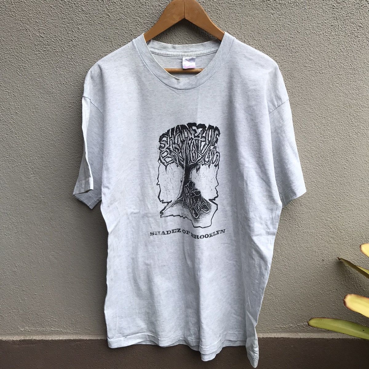 Rap Tees Vintage rare 90s SHADEZ OF BROOKLYN rap tee hiphop Size US XL / EU 56 / 4 - 1 Thumbnail