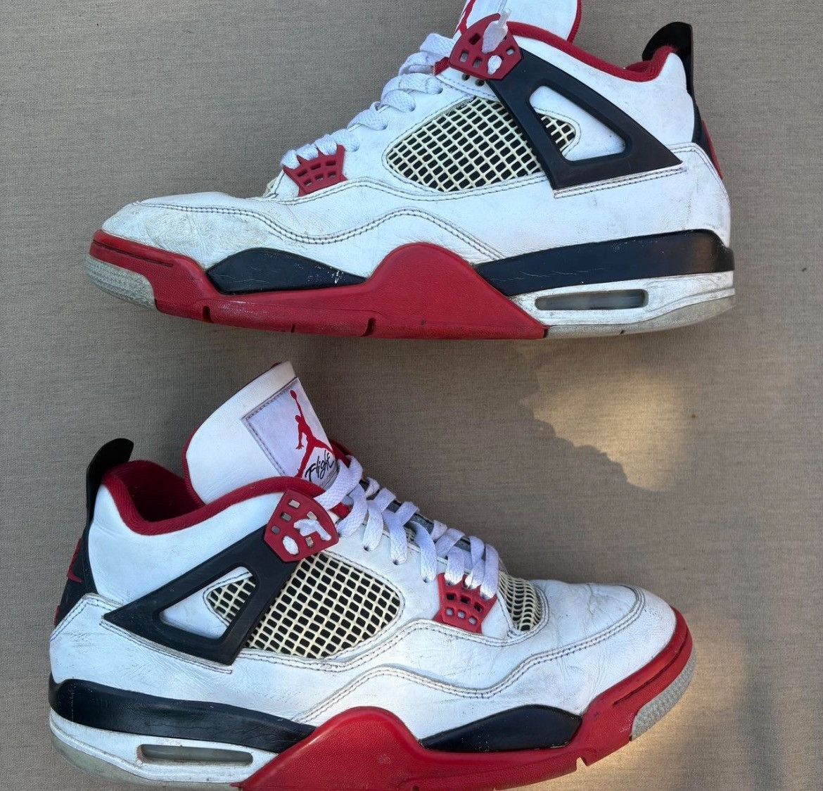 Jordan Brand air jordan 4s 2020 fire reds Size US 10.5 / EU 43-44 - 4 Thumbnail