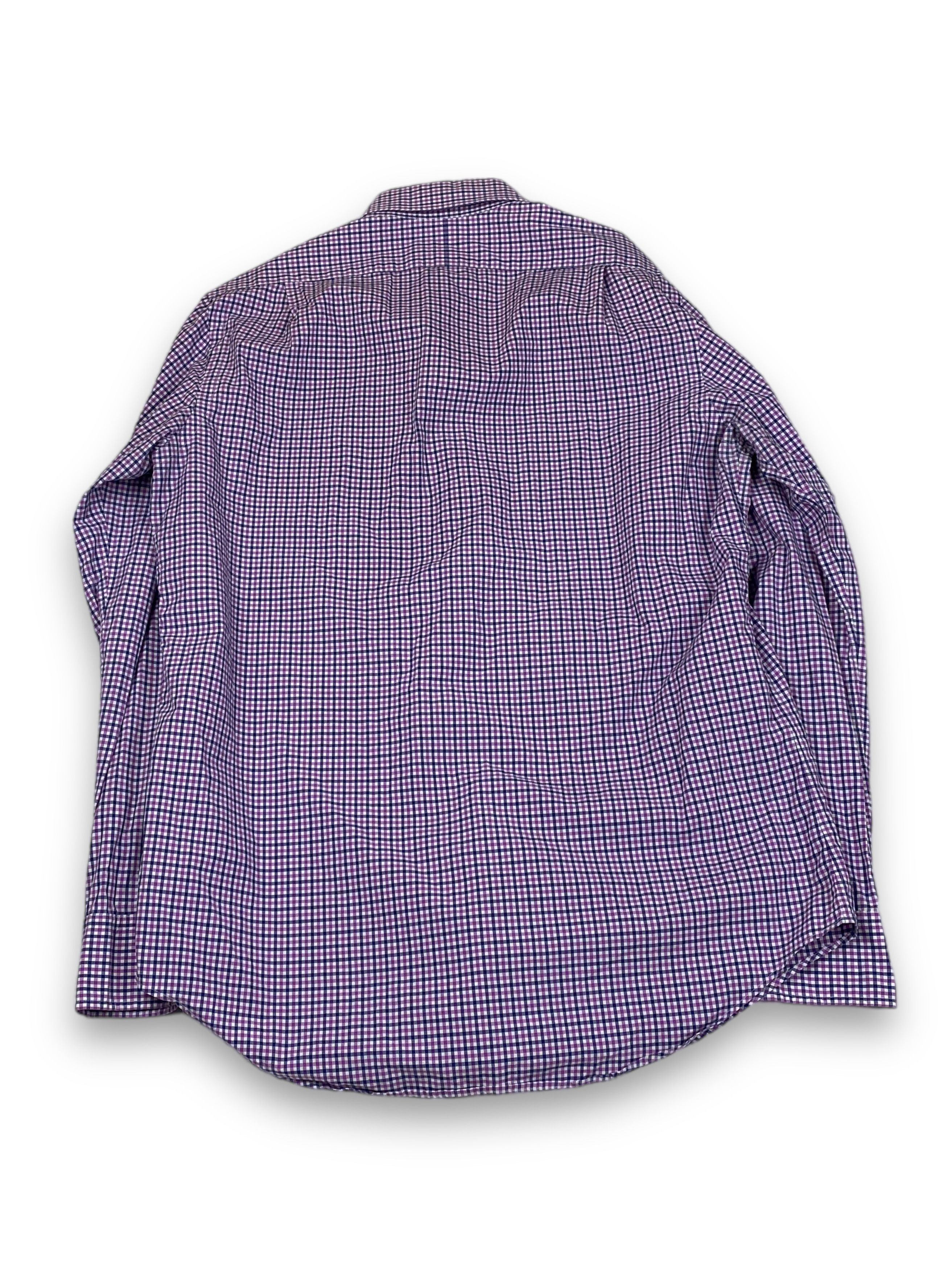 Ralph Lauren Vintage RALPH LAUREN Checked Purple Button Up Shirt M692 Size US M / EU 48-50 / 2 - 8 Thumbnail