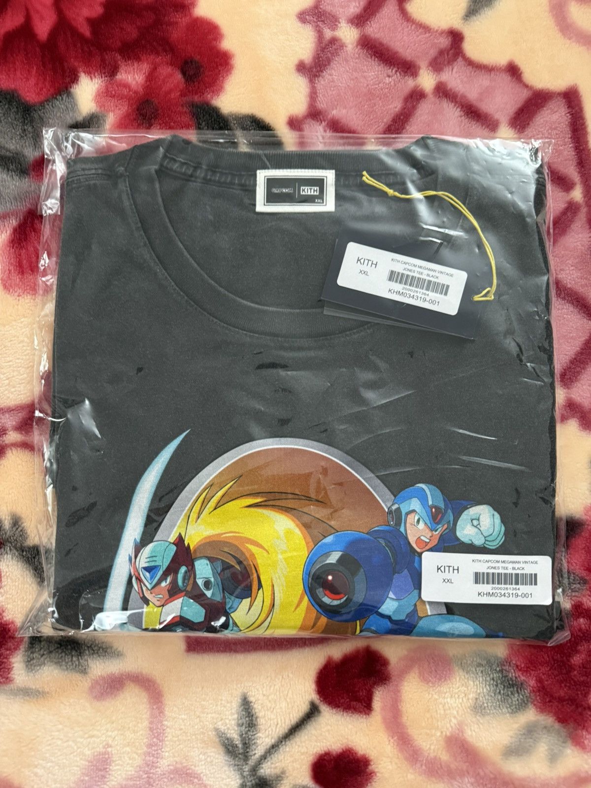 Kith Kith Marvel vs. Capcom Mega Man Vintage Tee Size XXL Black🔥 Size US XXL / EU 58 / 5 - 8 Thumbnail