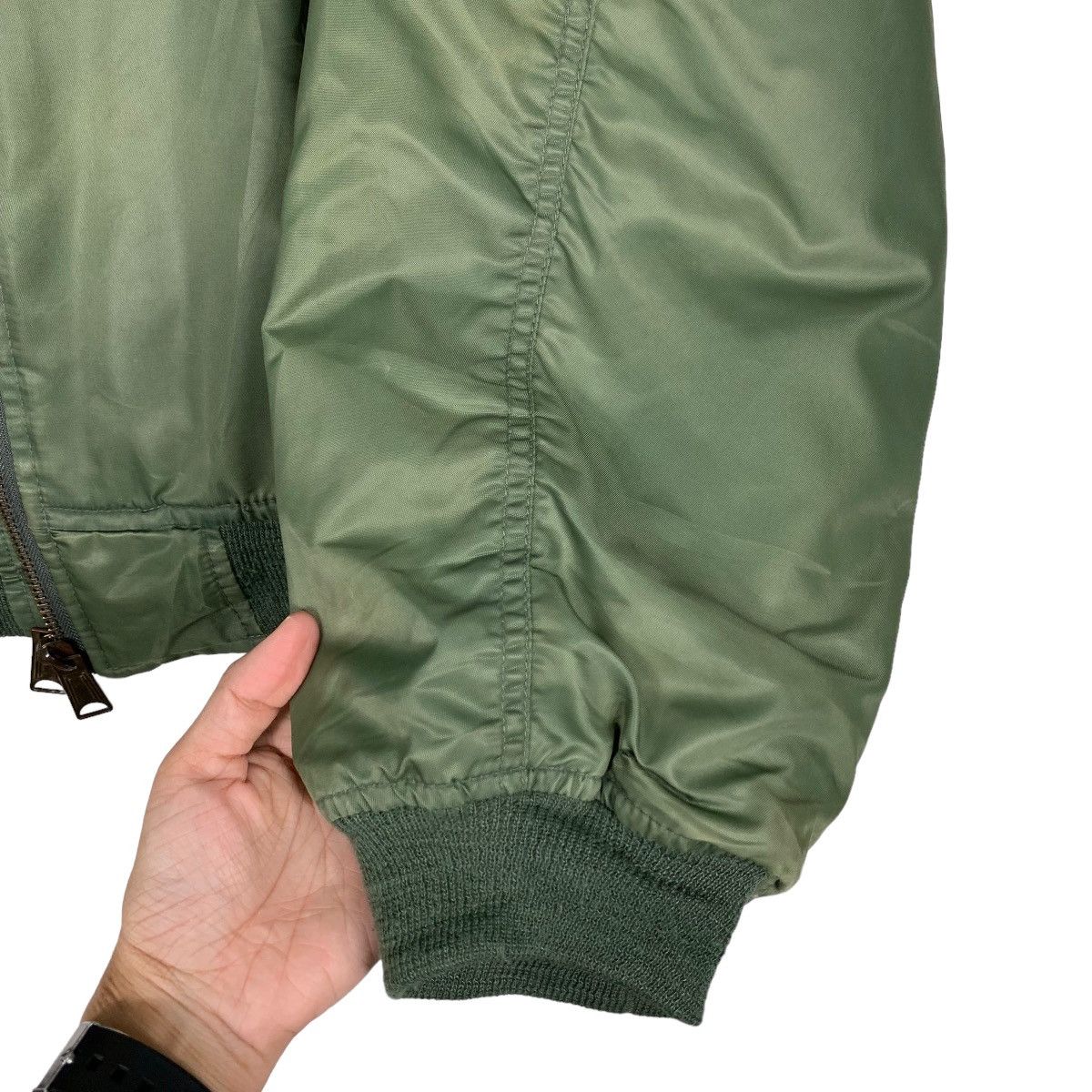 STOU GENT CLUB Ma 1 Bomber Jacket #0855-C38