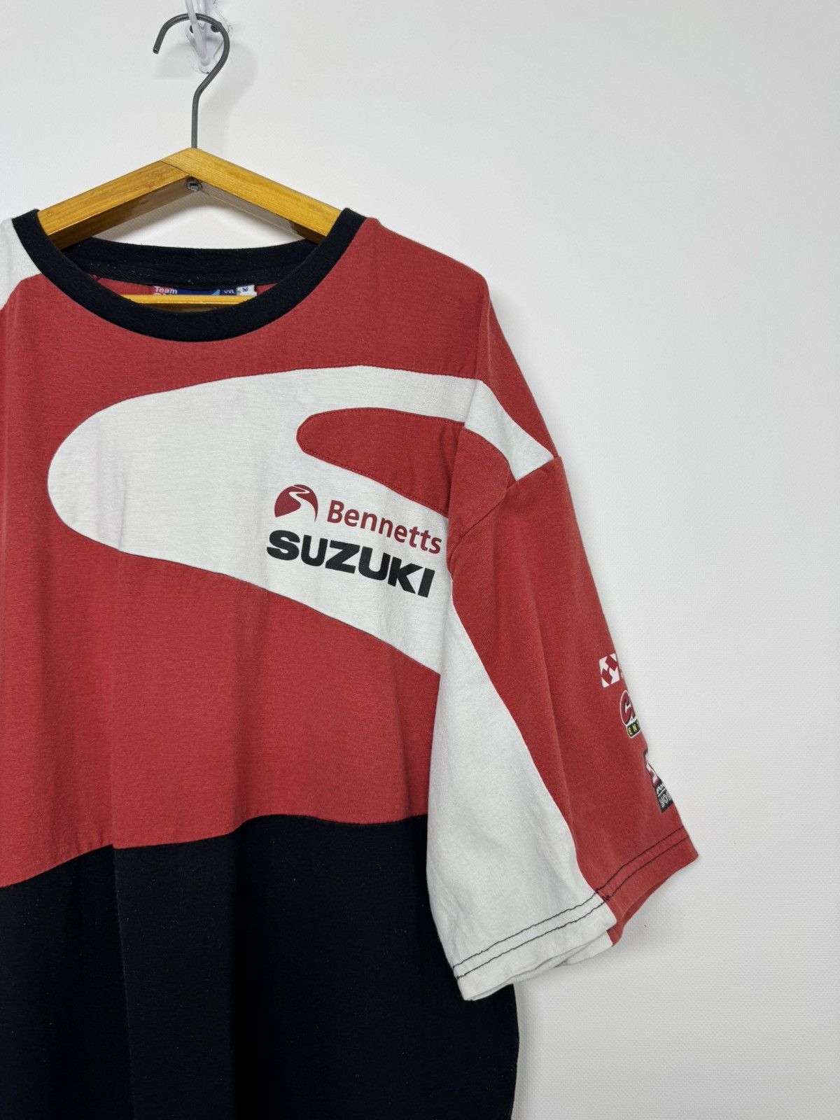Vintage Vintage Y2k Suzuki Racing Big Logo T Shirt Size US XXL / EU 58 / 5 - 7 Thumbnail