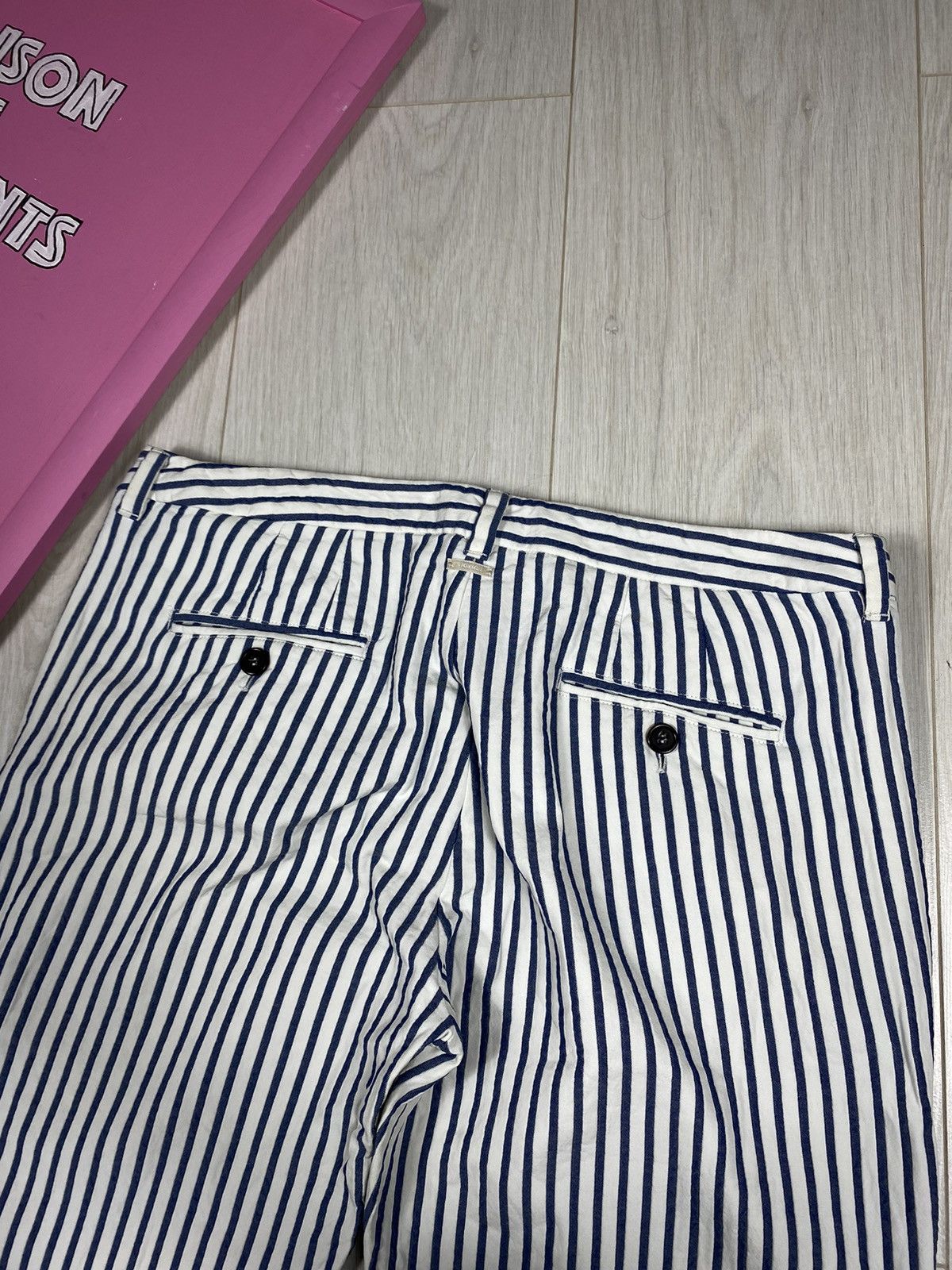 Max Mara ‘S Max Mara Striped Pants Size 28" / US 6 / IT 42 - 11 Thumbnail