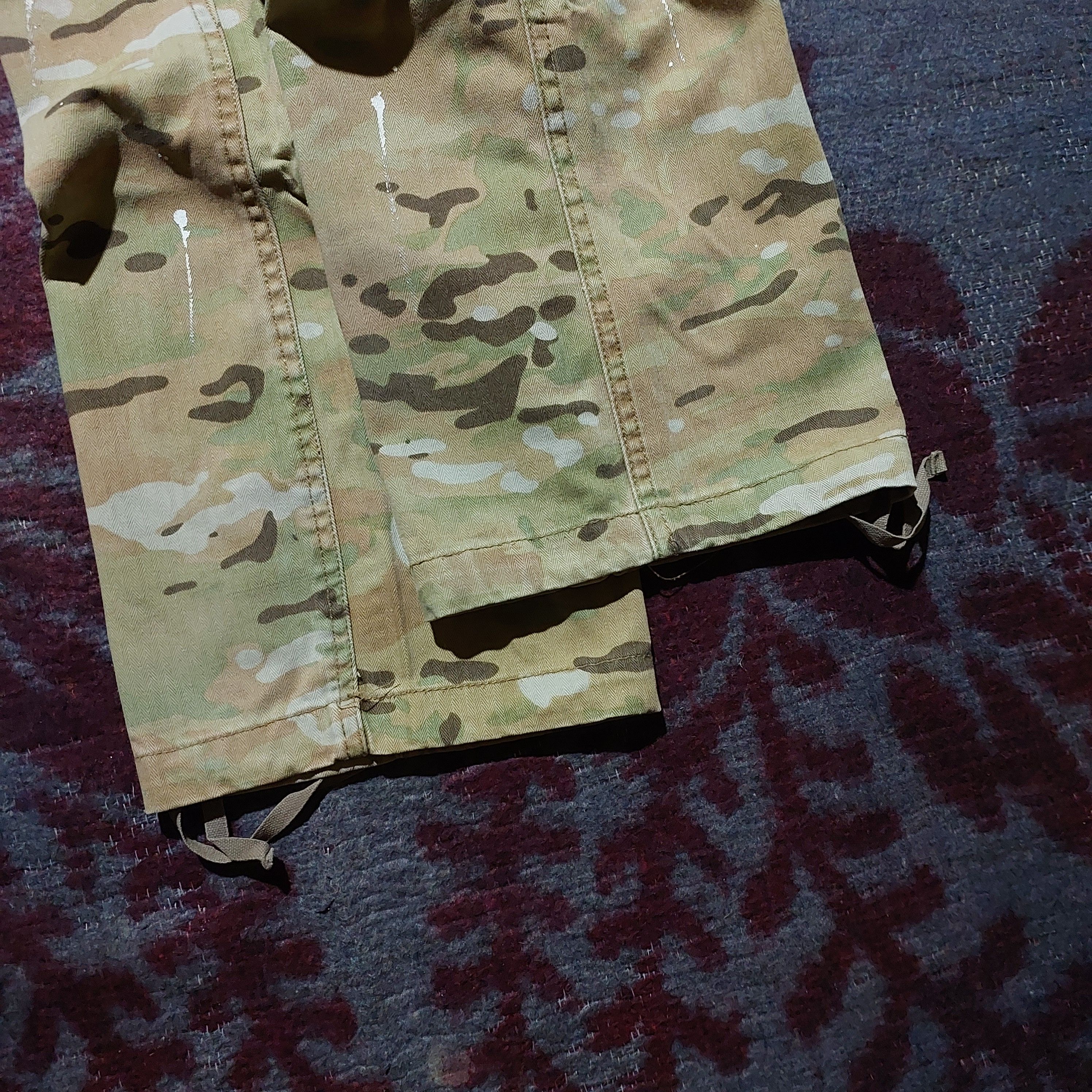 Buzz Rickson's Sophnet Camouflage Paint Splattered Cargo Pants Size US 32 / EU 48 - 10 Thumbnail