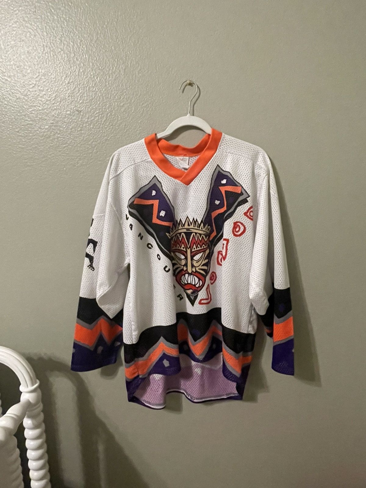 Other Vintage Vancouver Voodoo jersey Size US XL / EU 56 / 4 - 1 Thumbnail