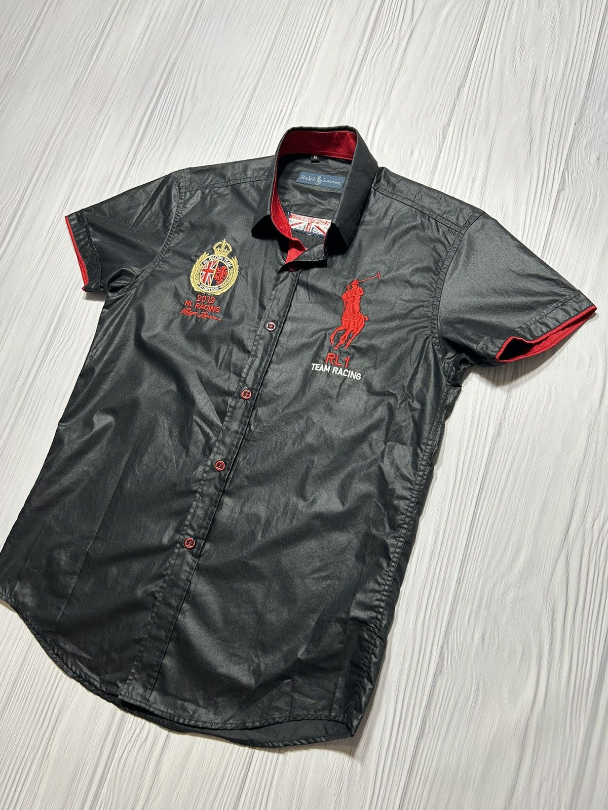 Polo Ralph Lauren Young M Polo Ralph Lauren GBR Team Racing Shirt Size US M / EU 48-50 / 2 - 3 Thumbnail