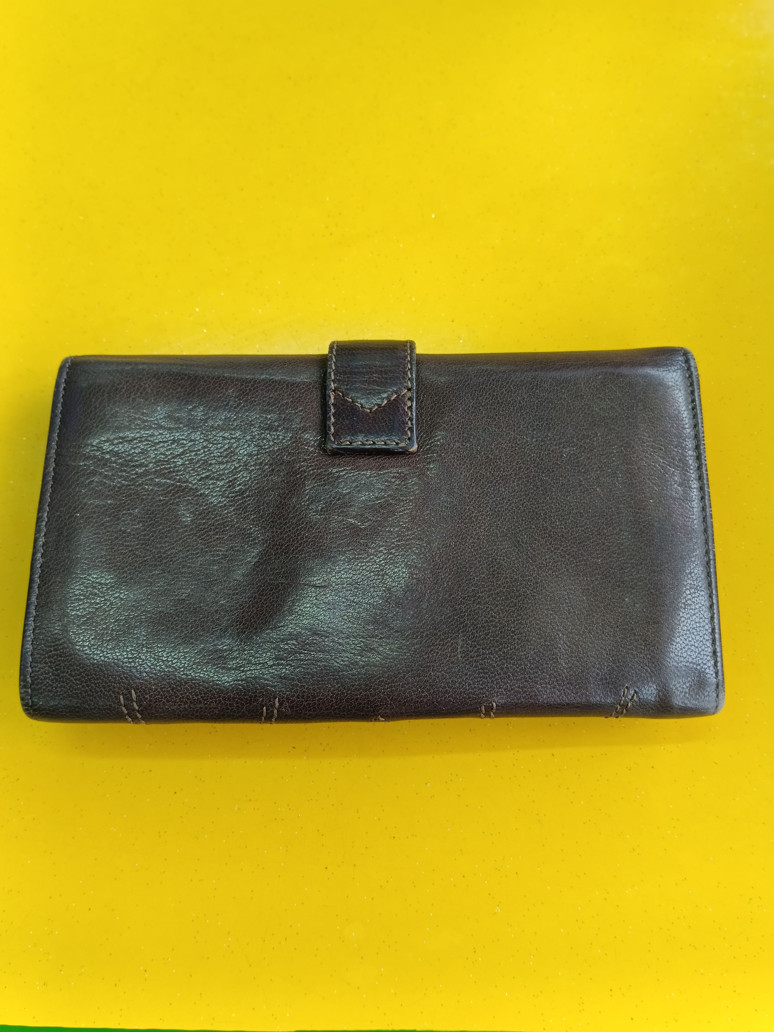 Leather × Max Mara MAX MARA PATINA LEATHER LONG WALLET Size ONE SIZE - 2 Thumbnail