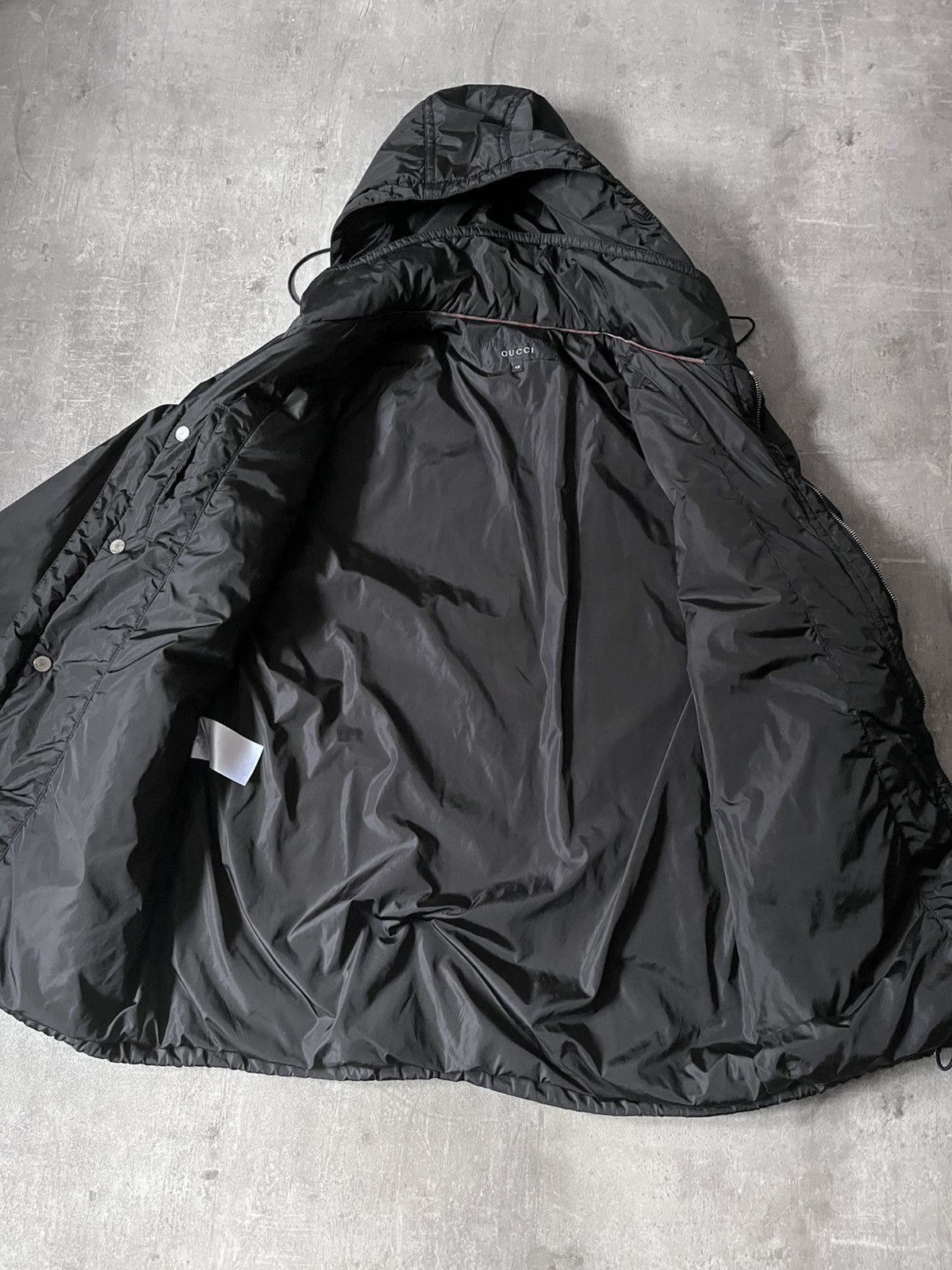 Gucci Gucci black technical windbreaker nylon jacket Size US M / EU 48-50 / 2 - 8 Thumbnail
