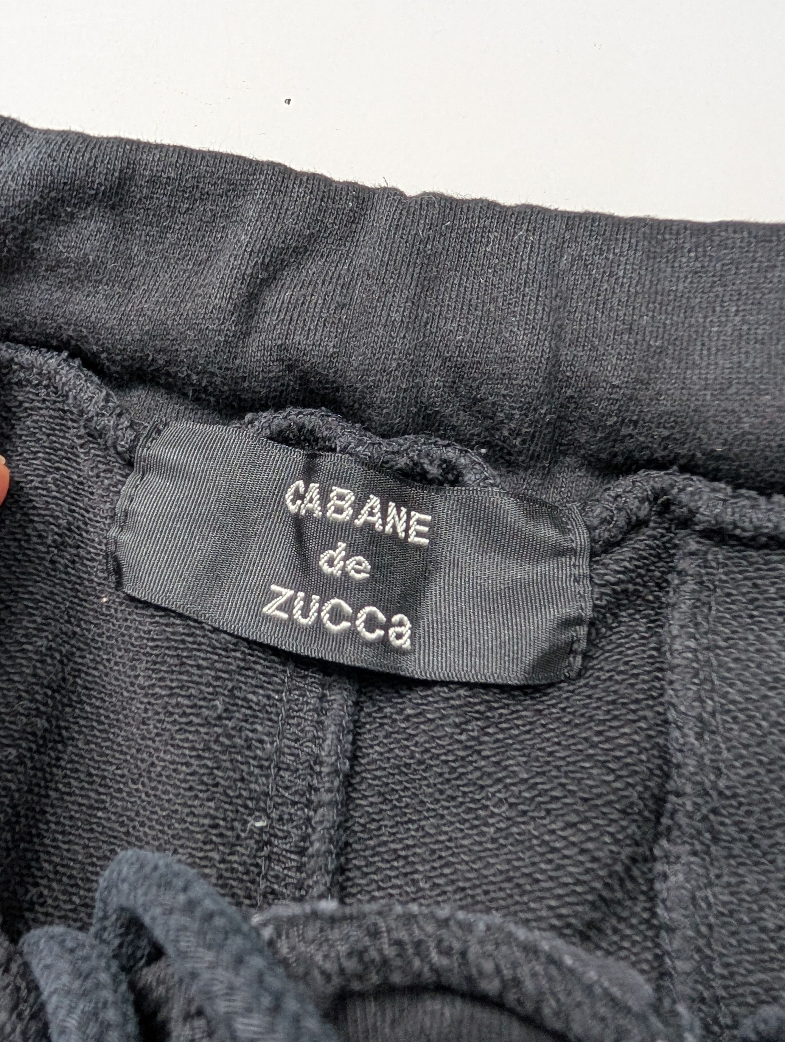 CABANE de ZUCCa Cabane De Zucca Black Joggers With Zipper Ends Size US 32 / EU 48 - 4 Thumbnail