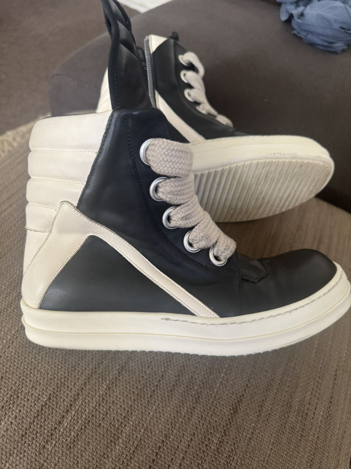 Rick Owens Jumbo Lace Geobaskets Size US 10 / EU 43 - 3 Thumbnail