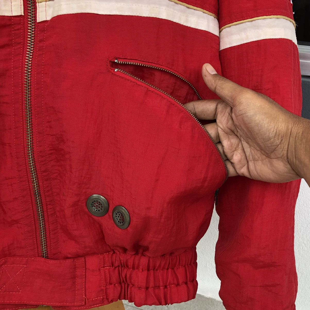 Sports Specialties Vintage Cabin Racing Patches Embroidery Logo Bomber Jacket Size US M / EU 48-50 / 2 - 11 Thumbnail