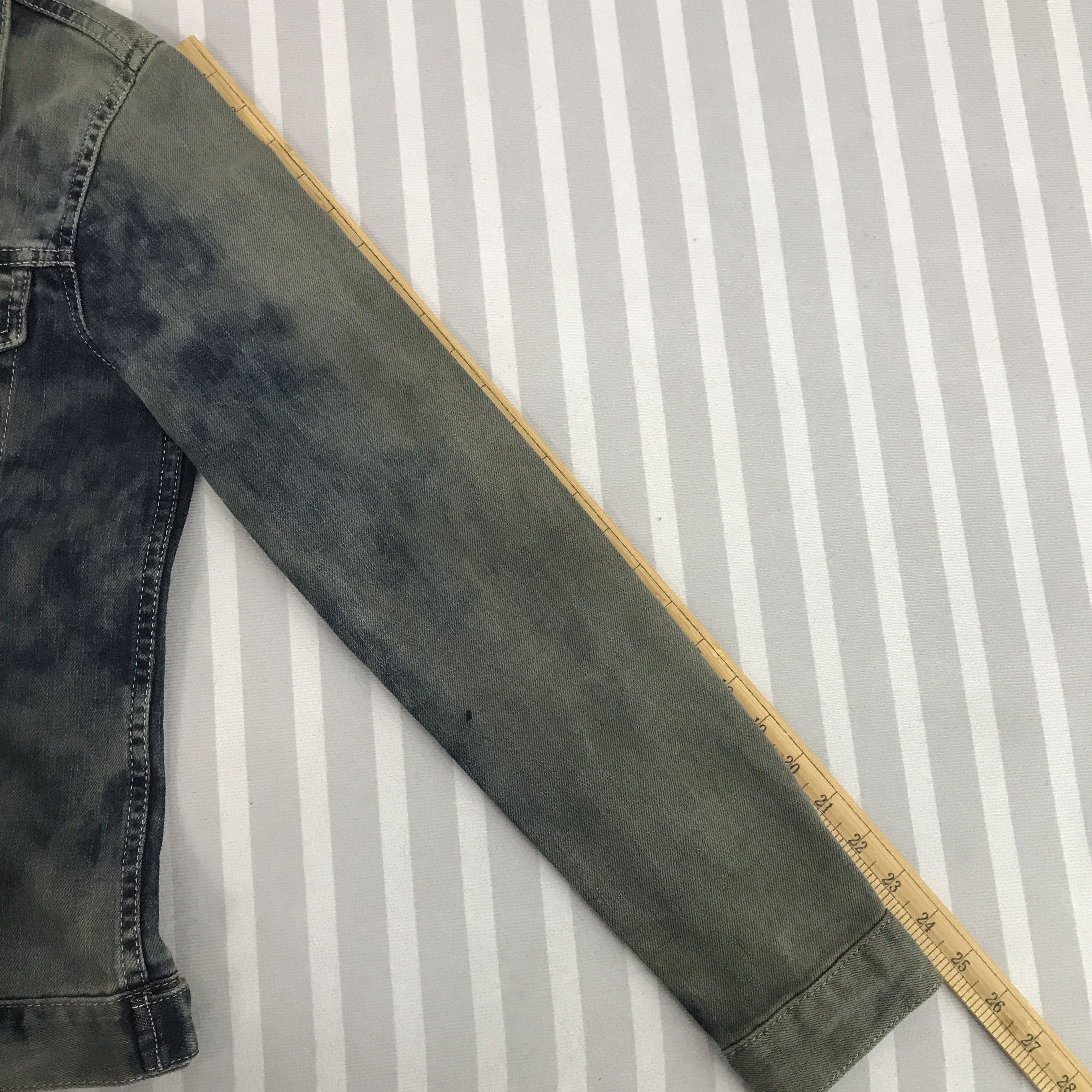 Japanese Brand × Vintage Diggttiy Faded style Jeans Denim Lgb style Up Button Jacket Size US S / EU 44-46 / 1 - 6 Thumbnail