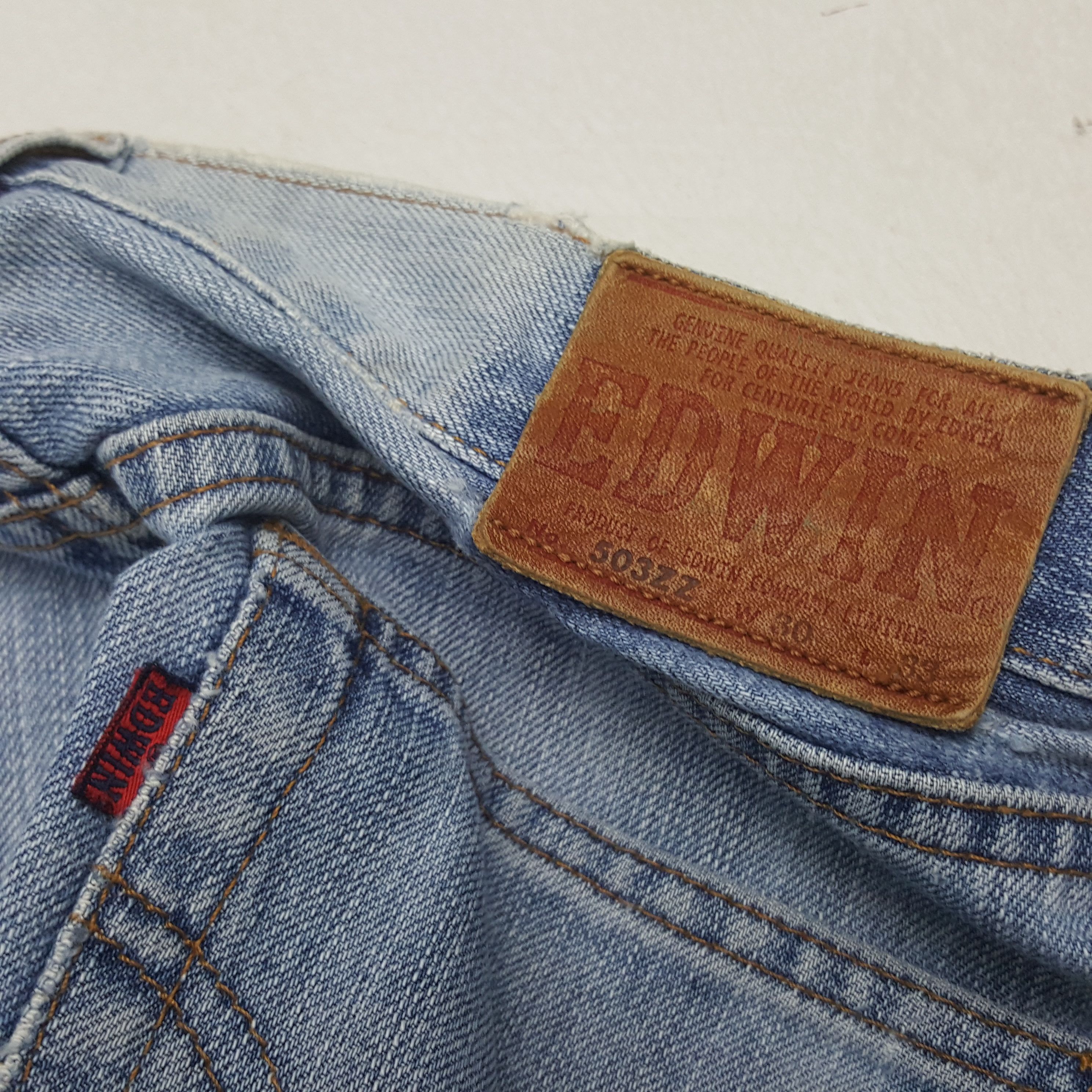 Edwin × Vintage Vintage Edwin Denim Jeans Size US 28 / EU 44 - 10 Thumbnail