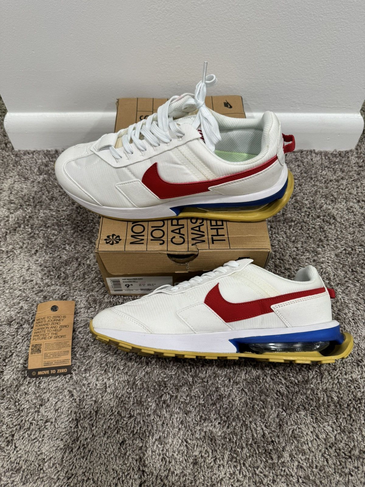 Nike Nike air max Forrest Gump, size 9.5, rare! Size US 9.5 / EU 42-43 - 1 Thumbnail