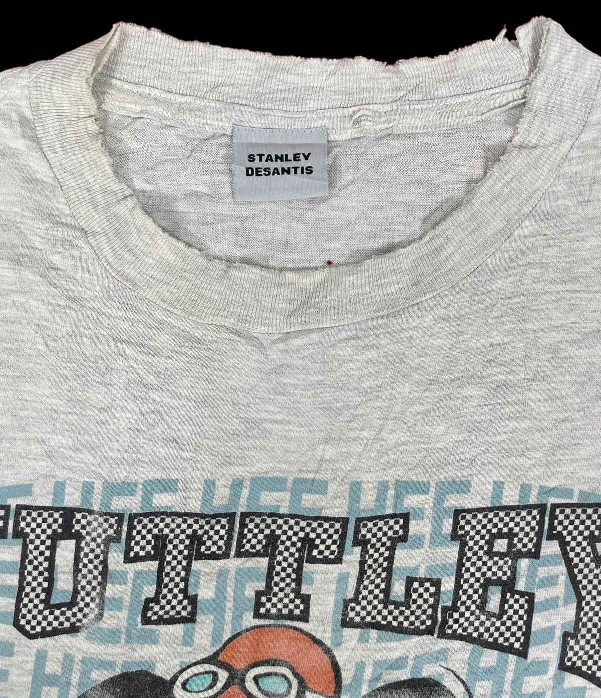 Cartoon Network × Vintage Distressed Vintage Stanley Desantis x Muttley Laugh tee Size US XL / EU 56 / 4 - 4 Thumbnail