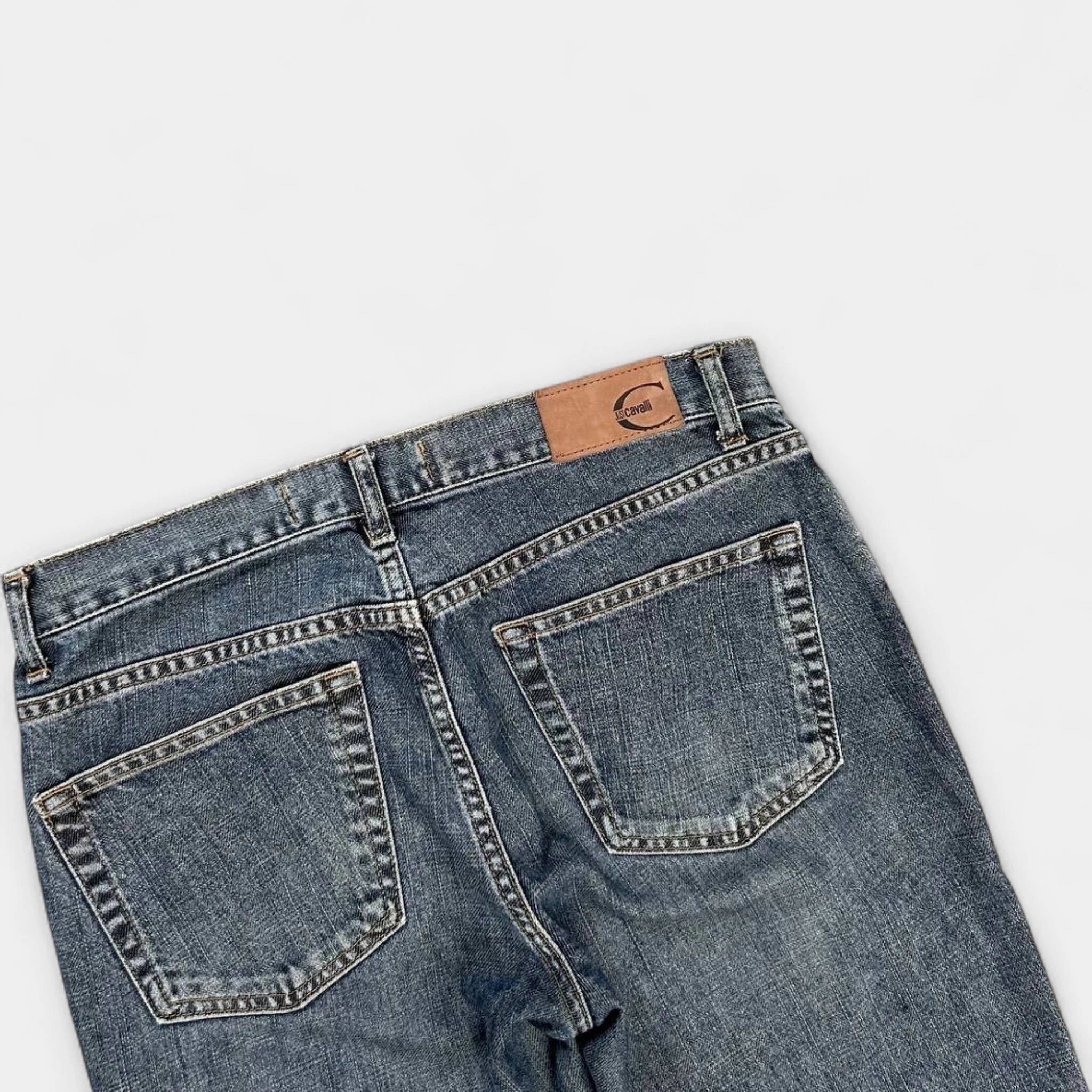 Just Cavalli Just Cavalli Denim Snakeskin Patchwork Jeans Size 28" / US 6 / IT 42 - 8 Thumbnail