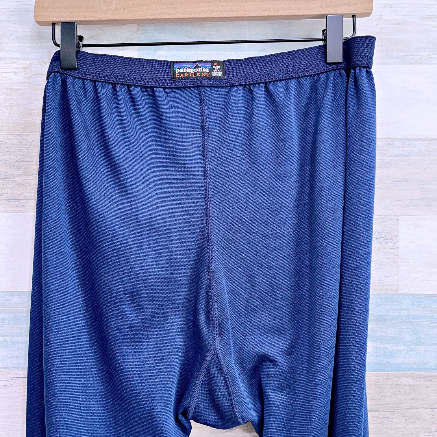 Patagonia Patagonia Capilene Thermal Bottoms Long Johns Blue Mens XL Size US 36 / EU 52 - 5 Thumbnail