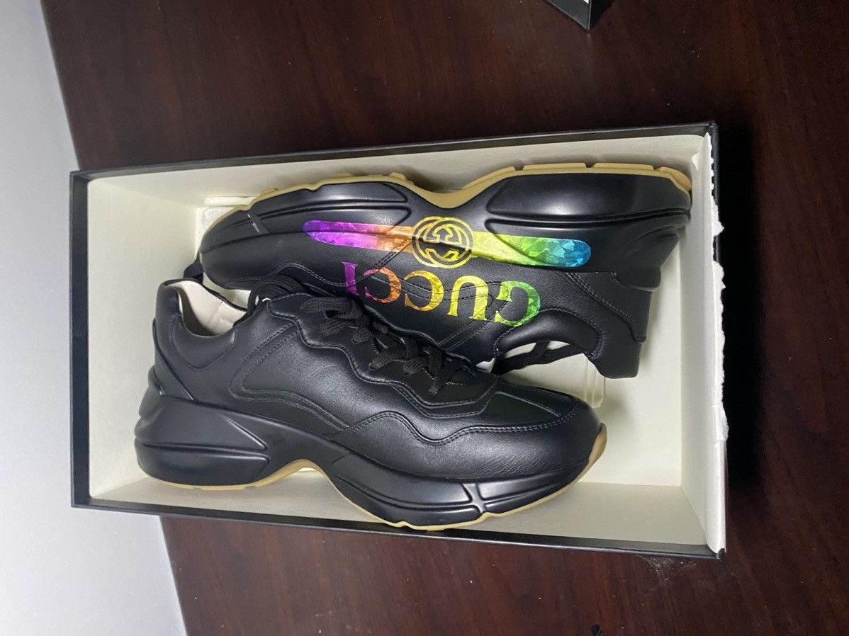 Gucci Gucci rython sneakers Size US 9 / EU 42 - 11 Thumbnail