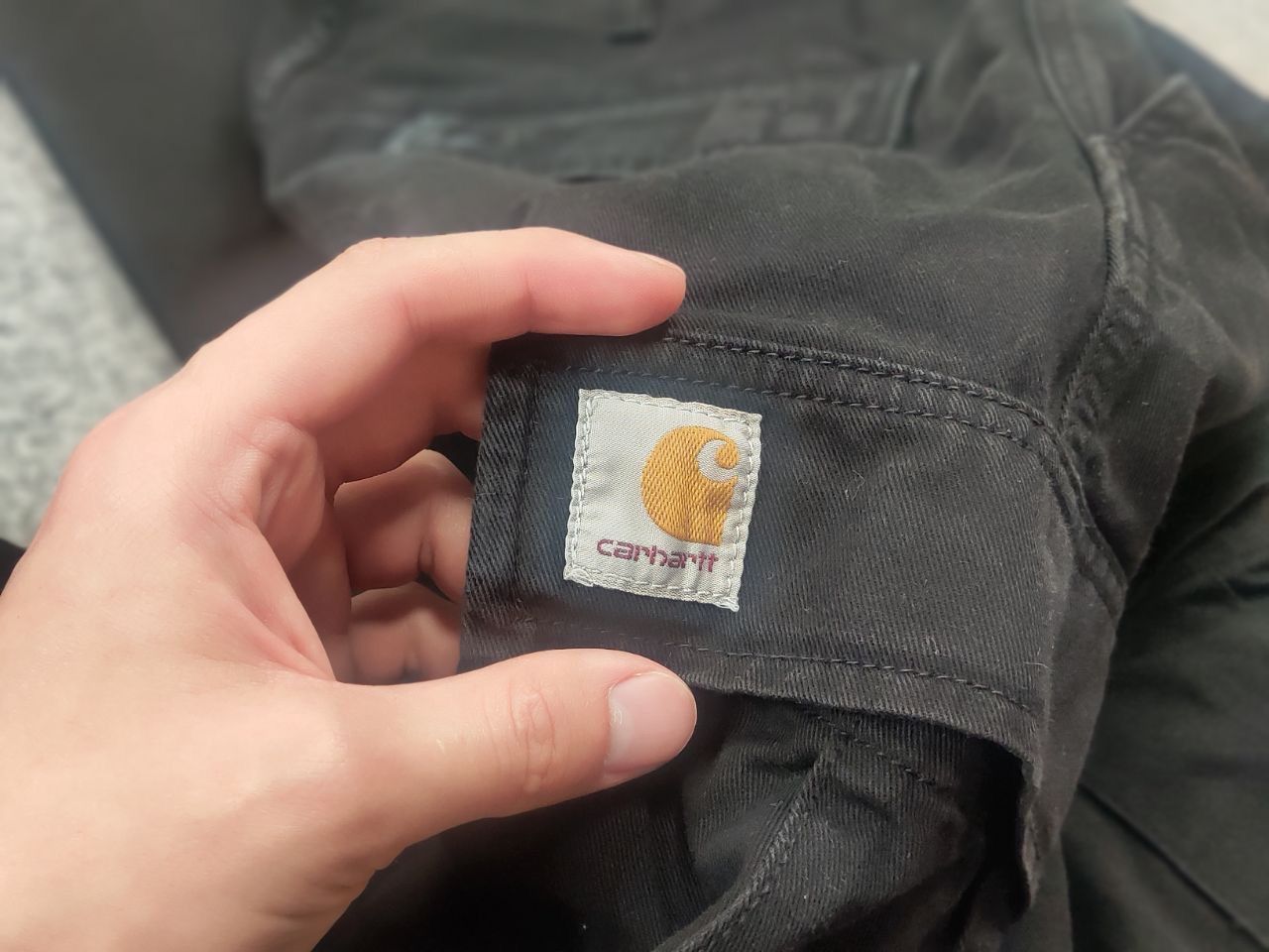 Carhartt Vintage Carhartt Canvas Black cargo pants usa Workwear Size US 32 / EU 48 - 15 Thumbnail