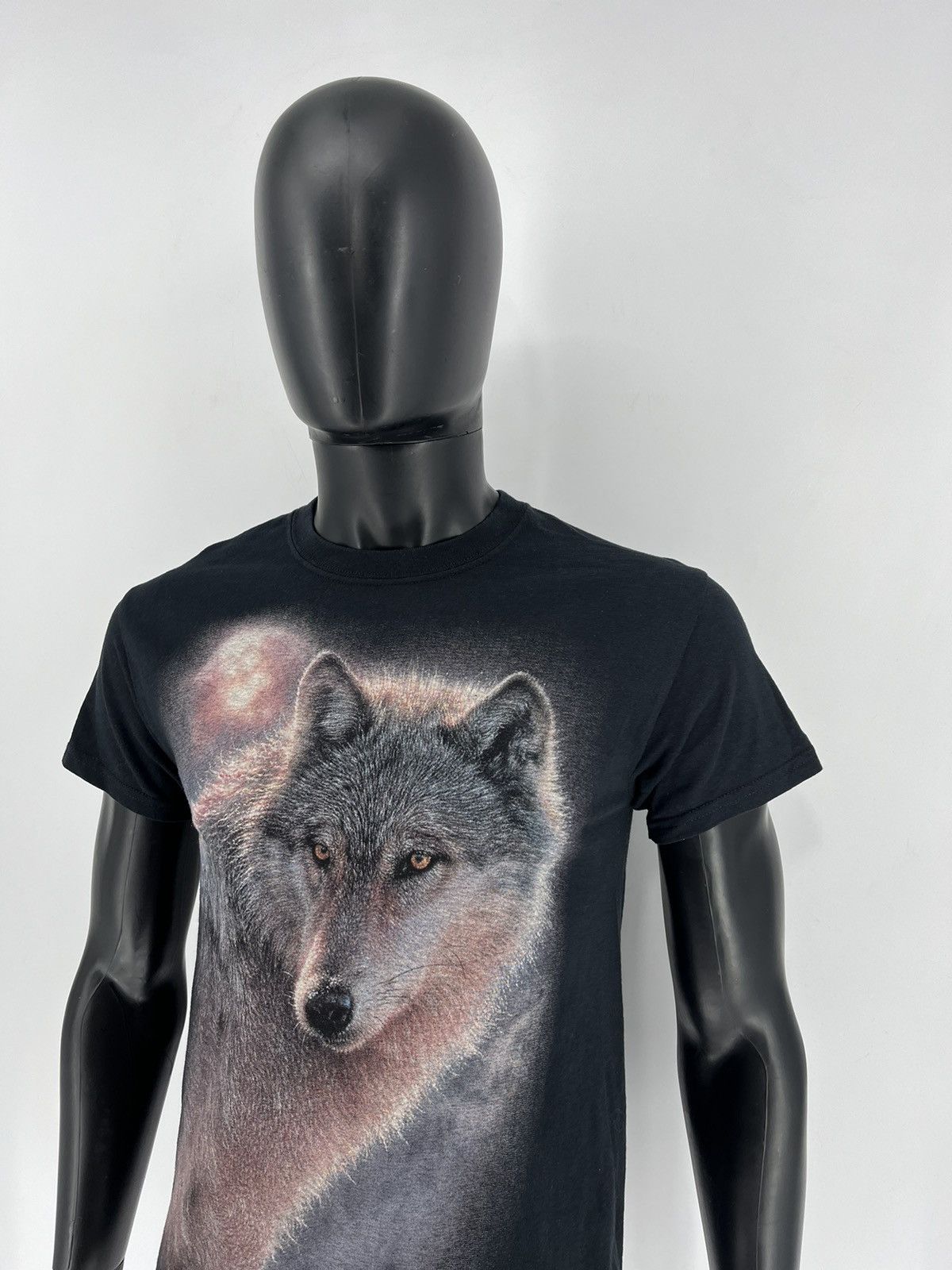 The Mountain × Vintage Vintage Y2K The Mountain Wolf Face Size S T-Shirt Size US S / EU 44-46 / 1 - 4 Thumbnail