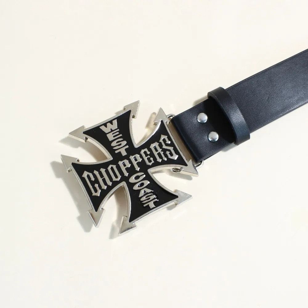Vintage Vintage Street Mode Leather Belt Size ONE SIZE - 3 Thumbnail