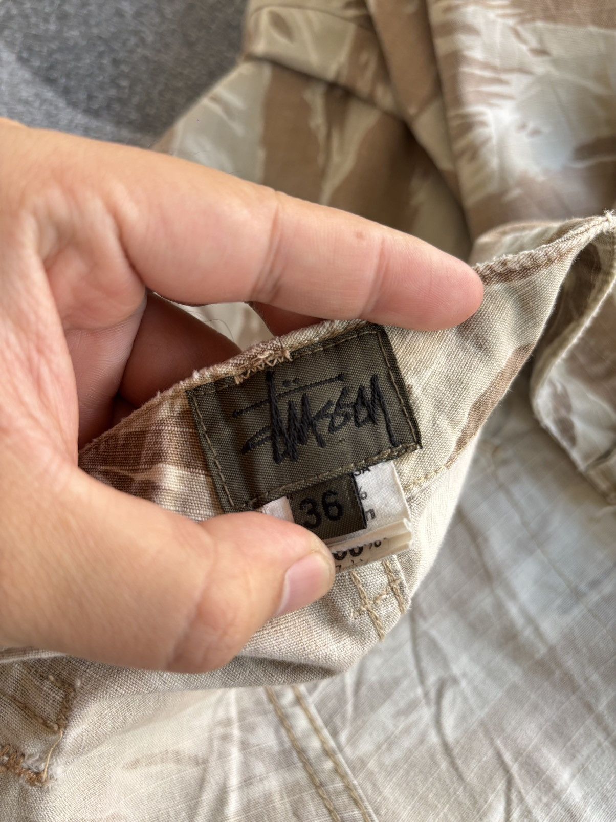 Stussy Vintage Worn Stussy Tiger Stripe Camo Pants Size US 36 / EU 52 - 6 Thumbnail