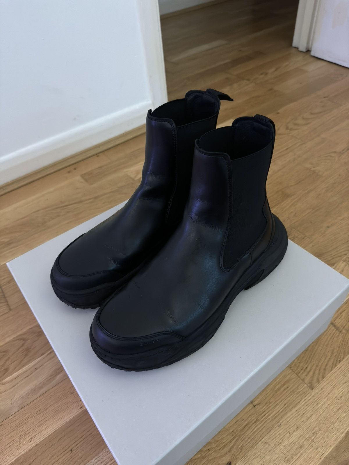 image of Gmbh Chelsea Boots Black Size Uk8 - Eu42, Men's