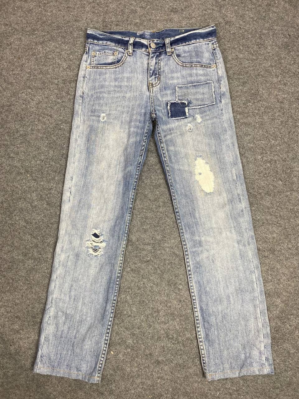 Japanese Brand japanese brand patchwork distressed denim nice design Size 30" / US 8 / IT 44 - 7 Thumbnail