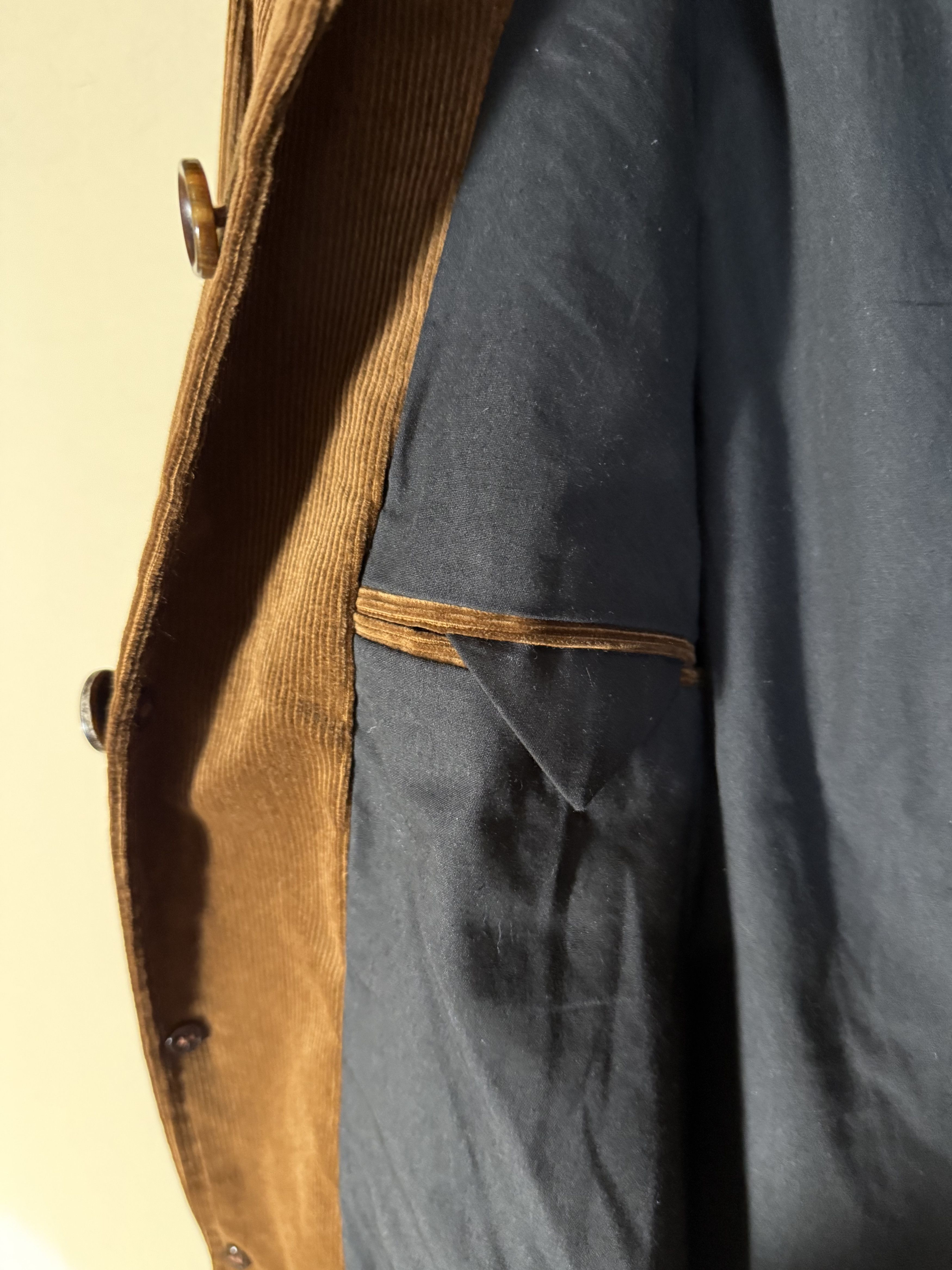 Oliver Spencer Oliver Spencer Corduroy Chestnut Button Jacket, Men's 42 Size US M / EU 48-50 / 2 - 5 Thumbnail